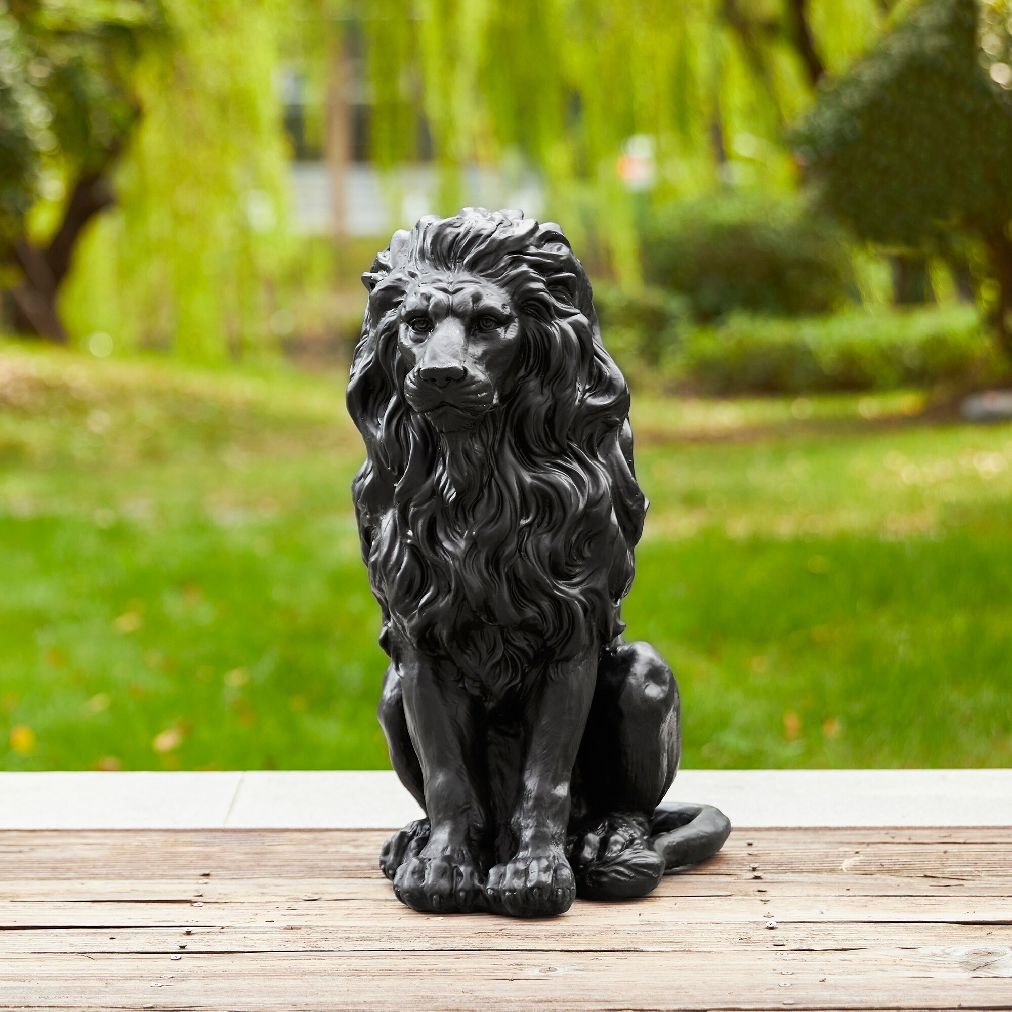 Glitzhome 2025400041 Garden-Statue - View #5