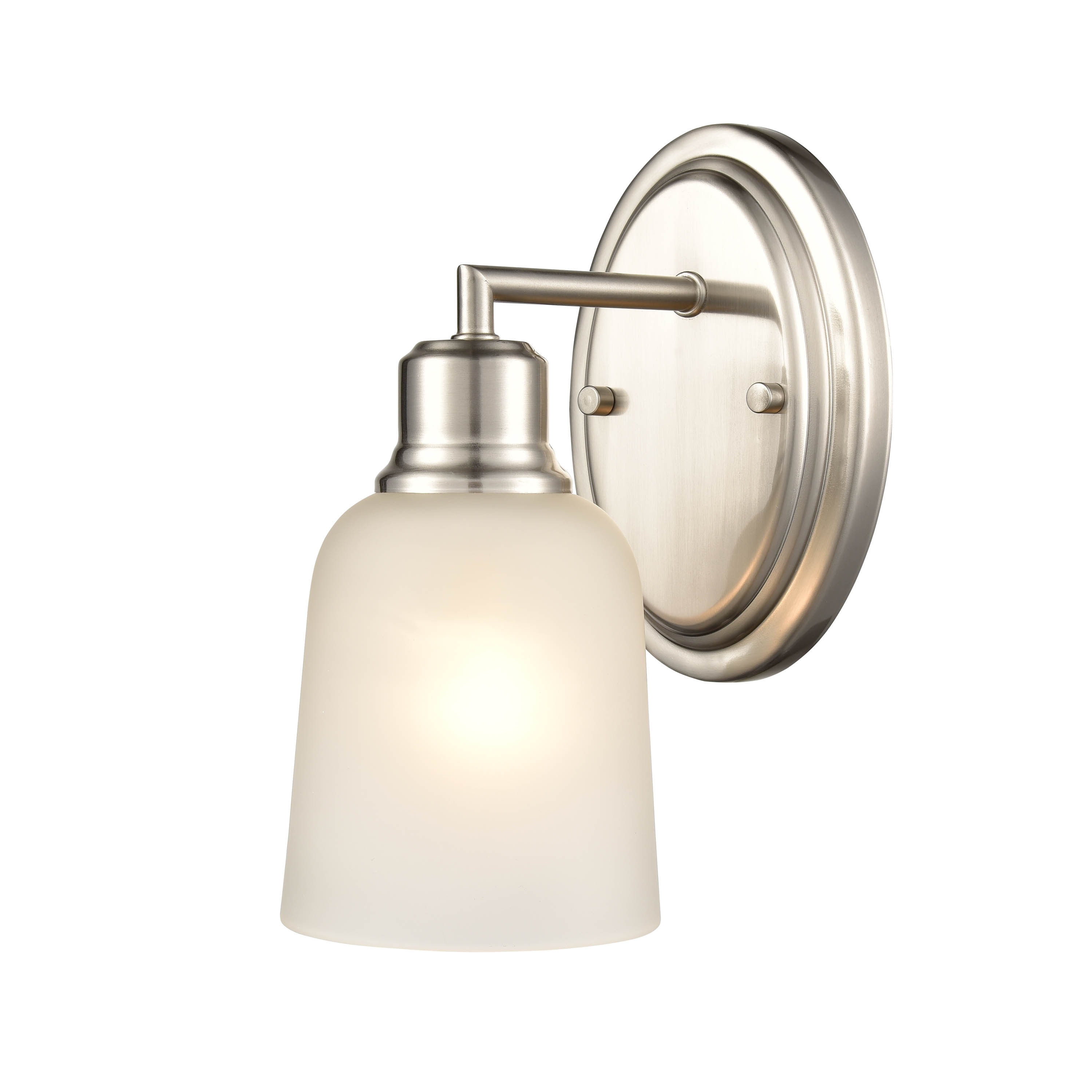 Millennium Lighting 2801-BN Amberle 5-in W 1 -Light Brushed Nickel Wall Sconce