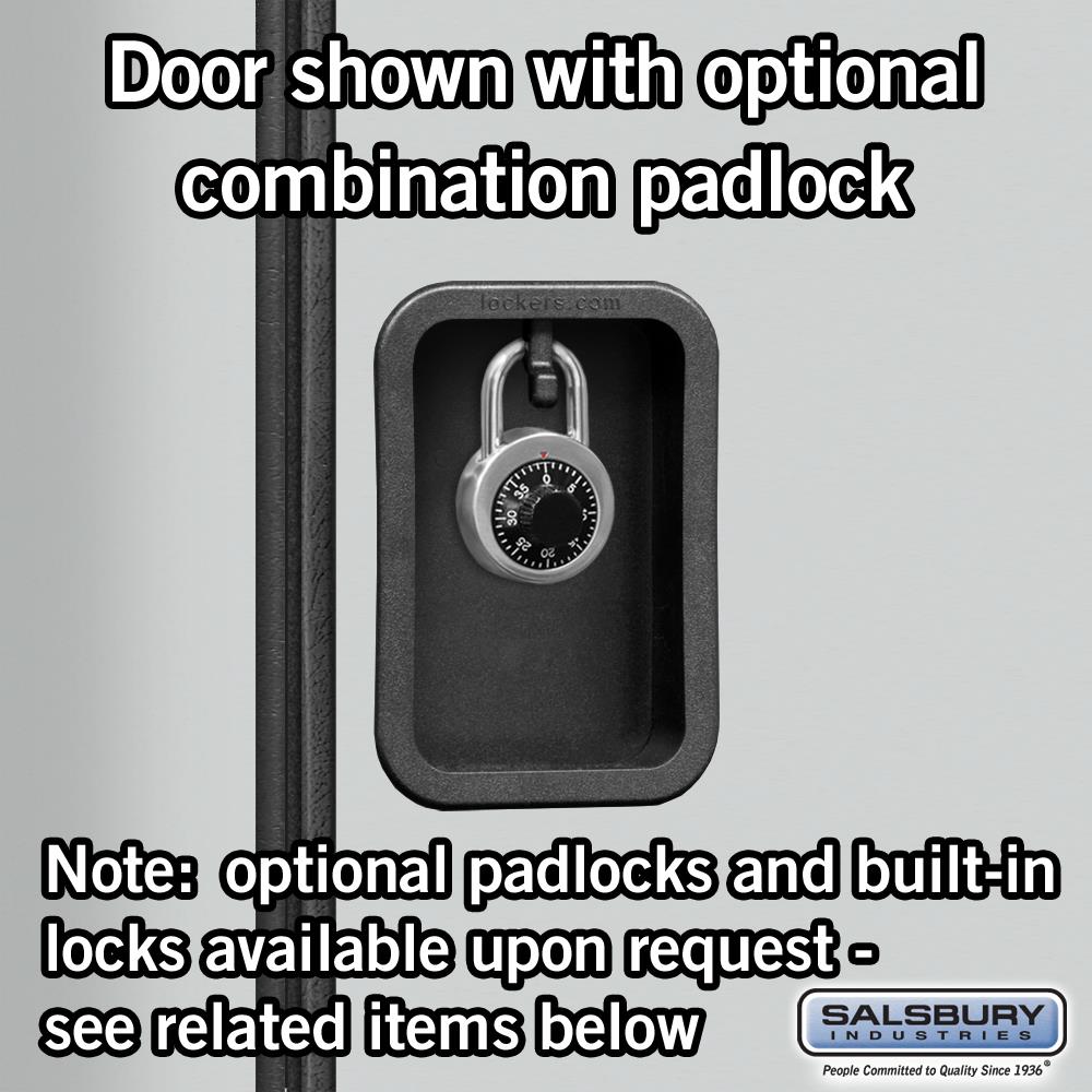 SALSBURY INDUSTRIES 22168GRY Storage-Lockers - View #4