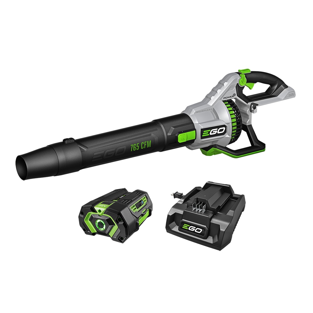 EGO LB7654 POWER+ 56-volt 765-CFM 200-MPH Battery Handheld Leaf Blower 5.0 Ah