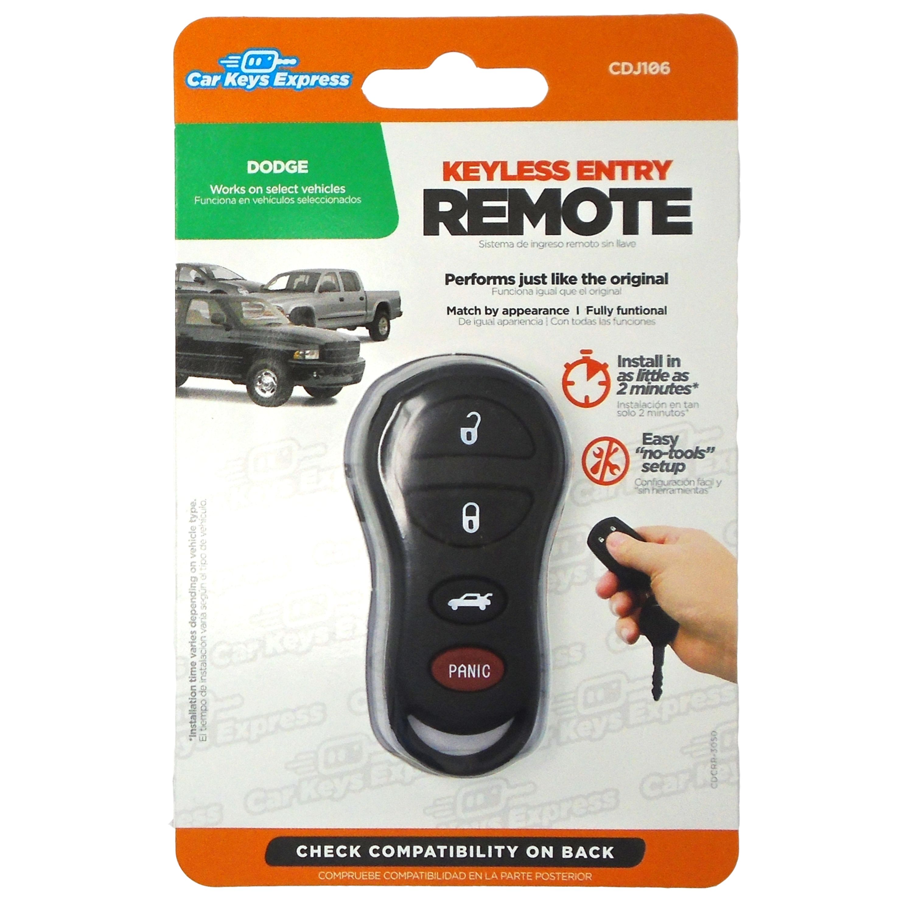 Car Keys Express CDJ 106-PK Key-Accessories - View #3