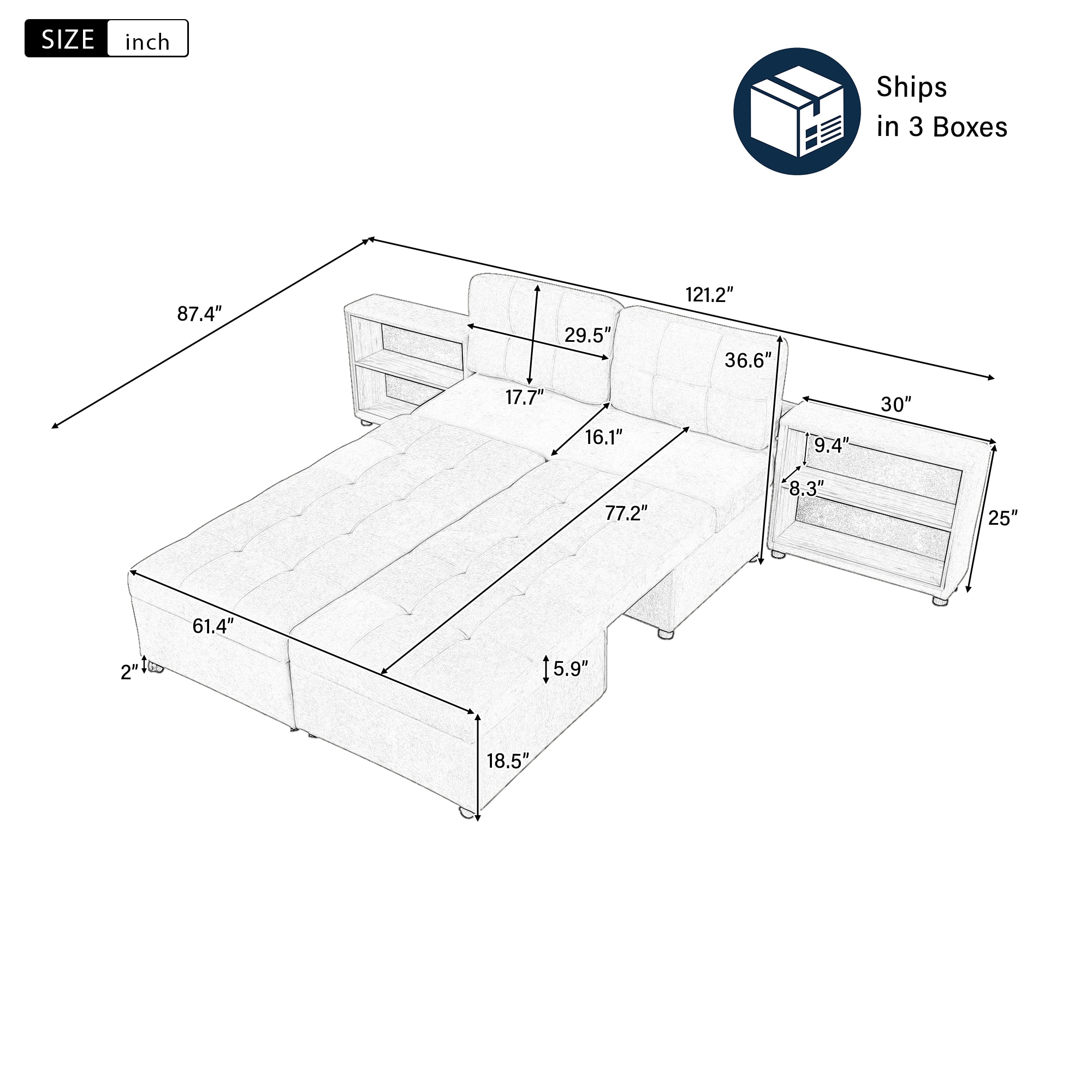 ModernLuxe N719S001860E Sofas-Loveseats - View #20