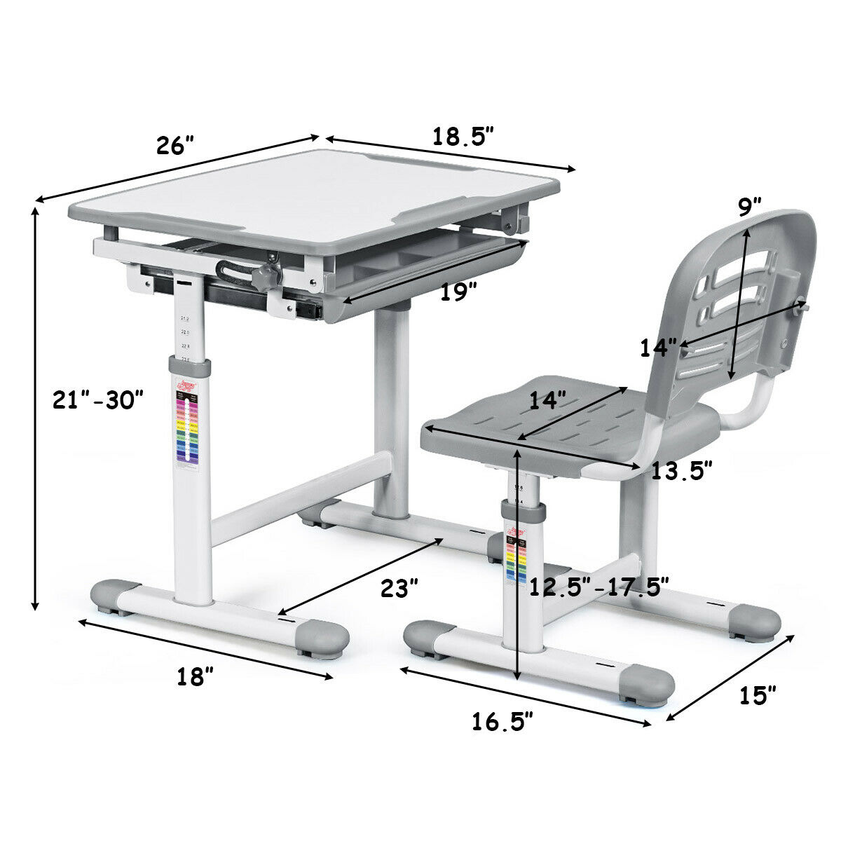 Costway OGY01393 desks - View #6
