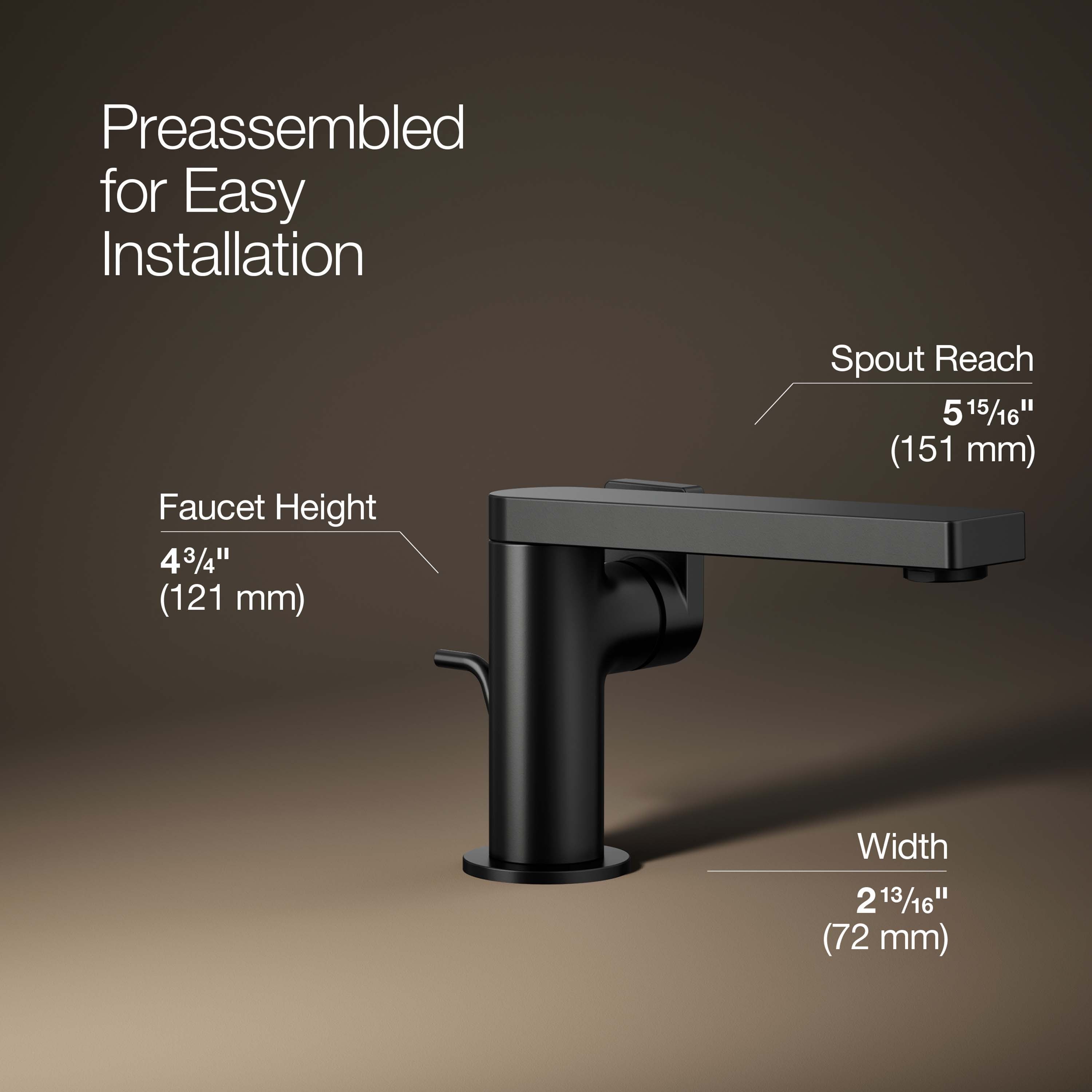 KOHLER K-73167-4-BL Lavatory-Faucets - View #4