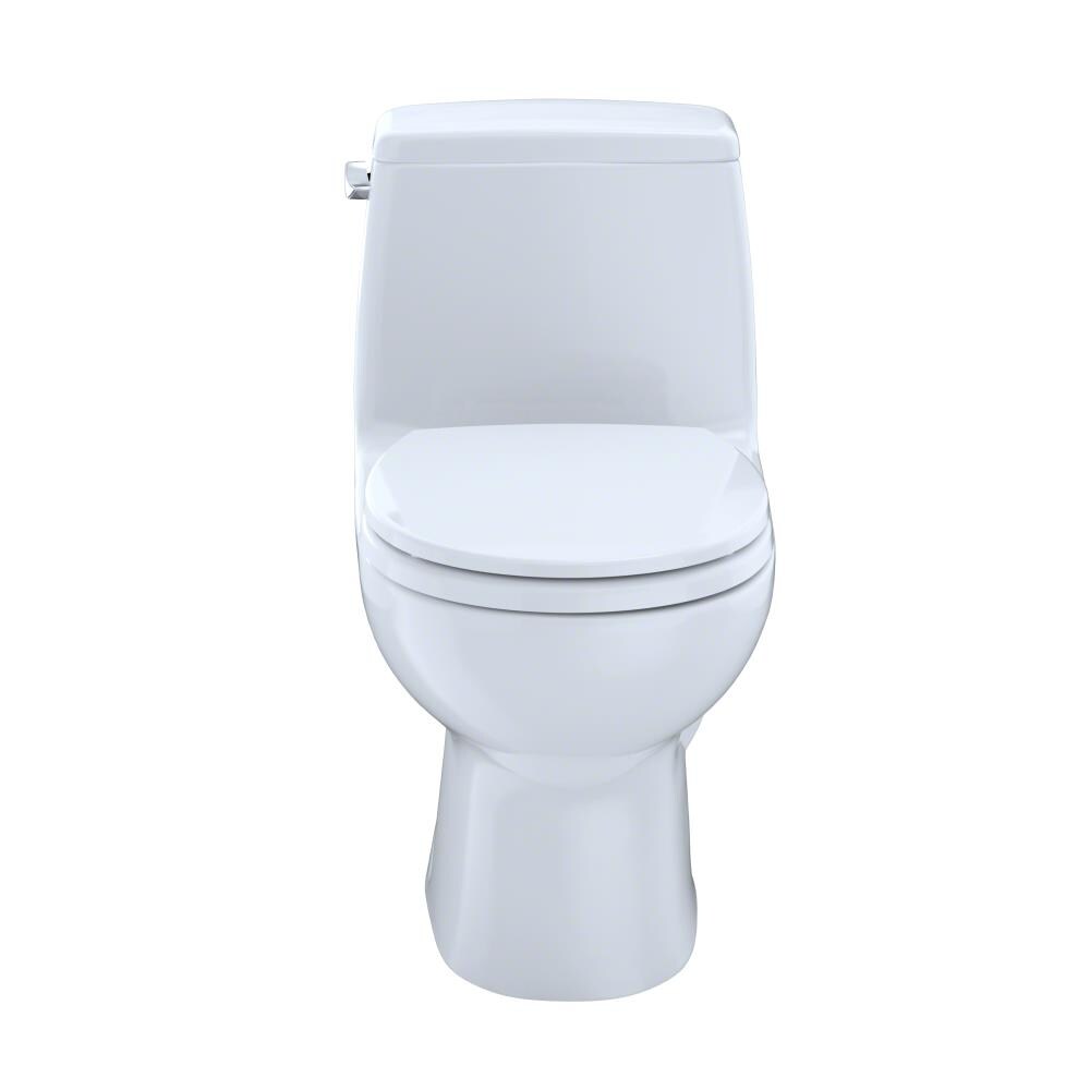 TOTO Eco Ultramax Cotton White Round Standard Height WaterSense