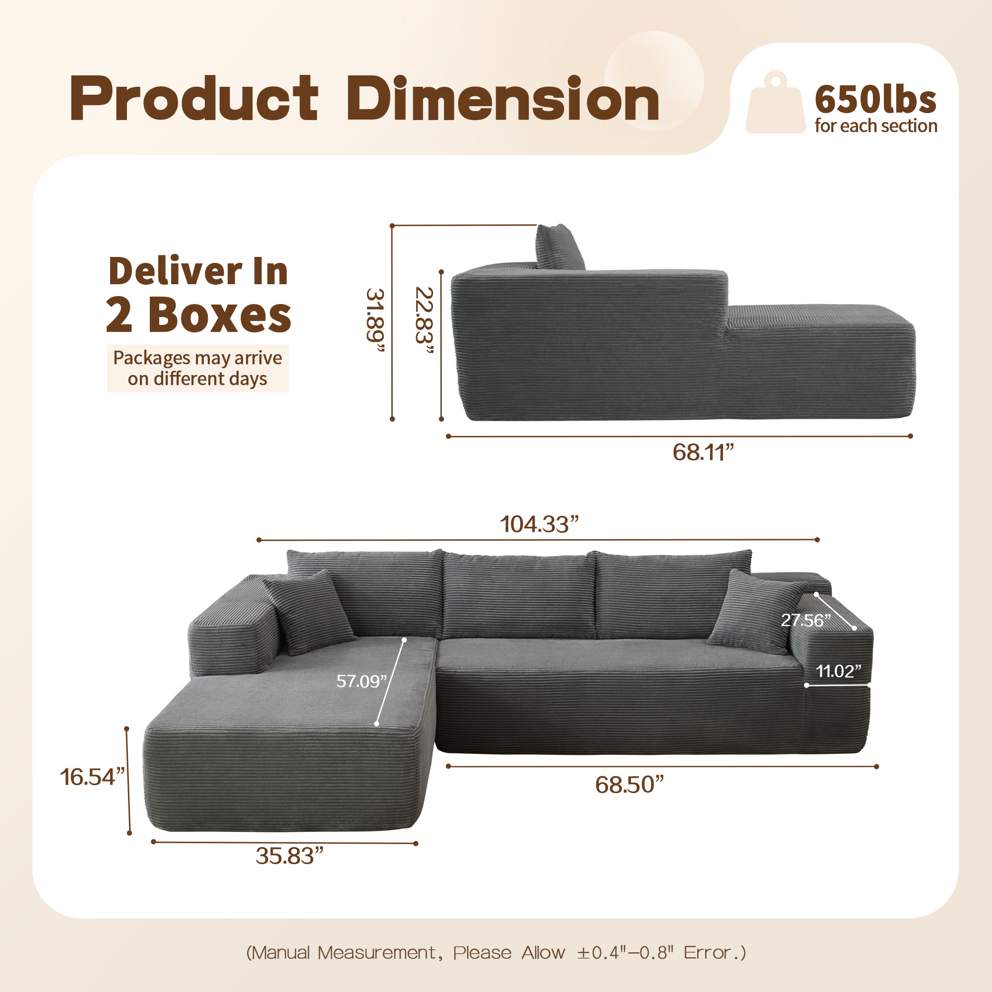 Ovios OVIVIL900 Sofas-Loveseats - View #8