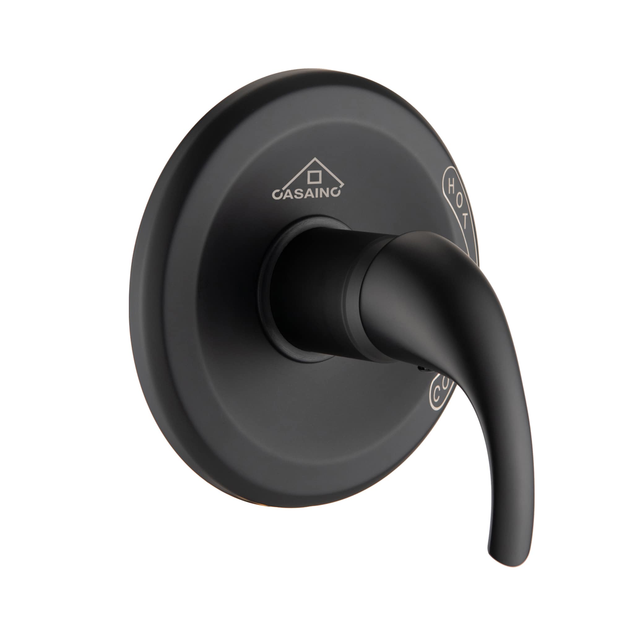 CASAINC CS-VAL-S101MB Matte Black Built-In Shower Faucet System ( Pressure-balanced Valve Included )