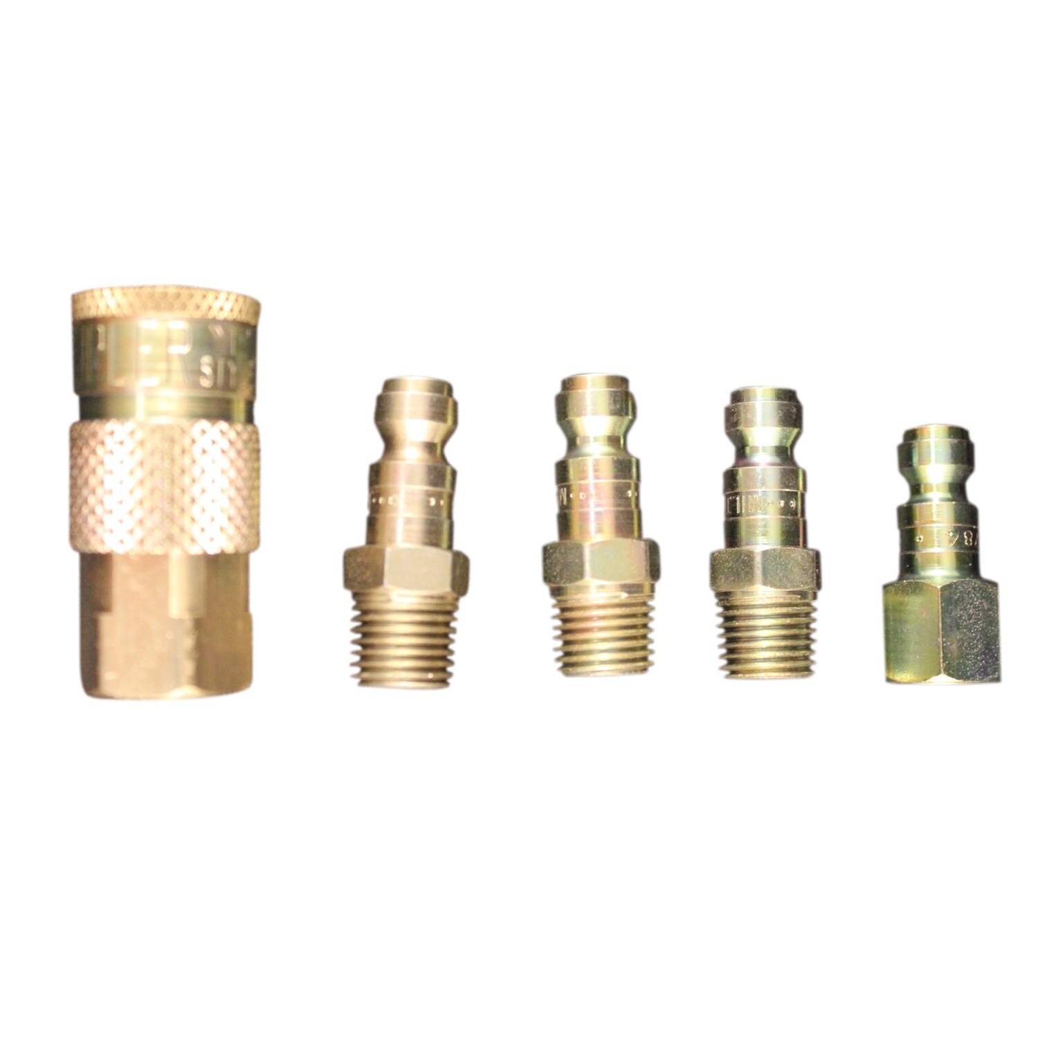 Milton 1/4-in NPT T Style Coupler and Plug Kit at Lowes.com