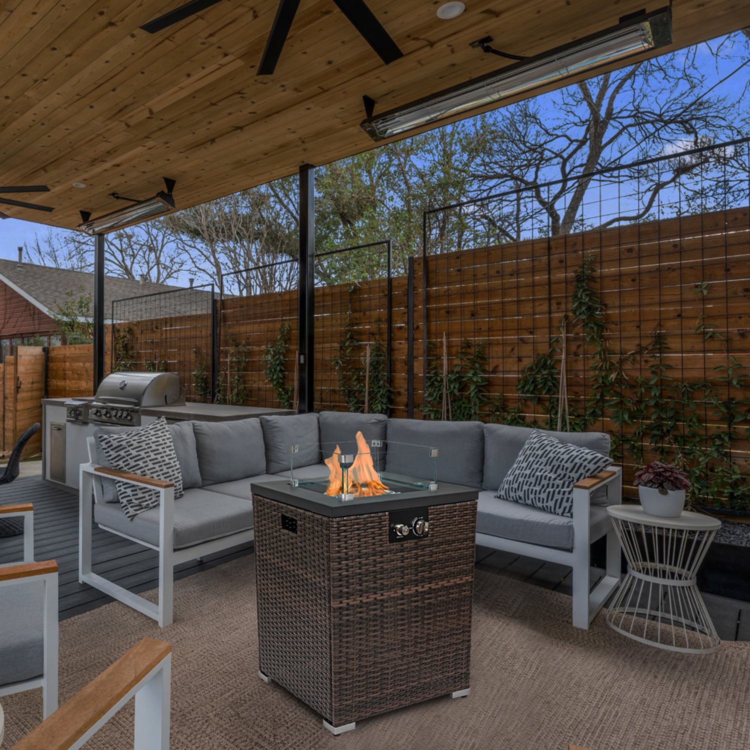 GZMR GZ-W8530911 Outdoor-Gas-Firepits - View #2