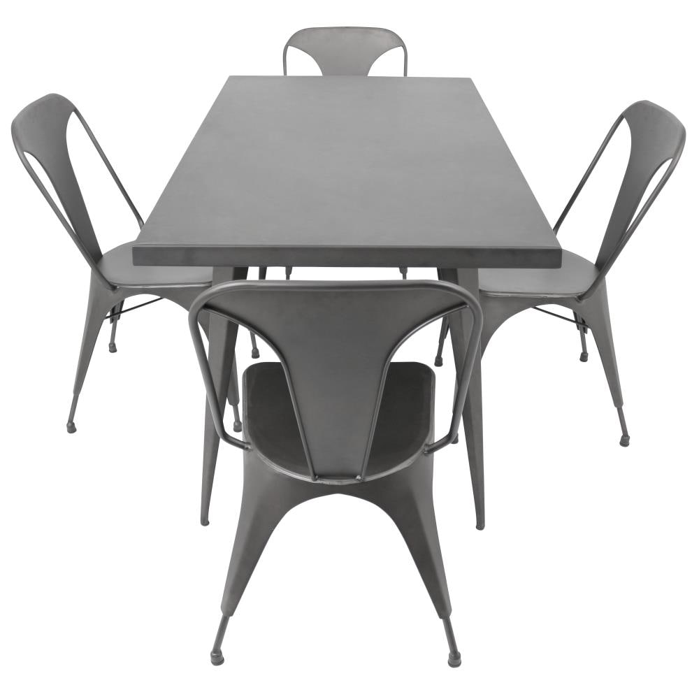 LumiSource DT-TW-AU6032 GY Dining-Tables - View #5