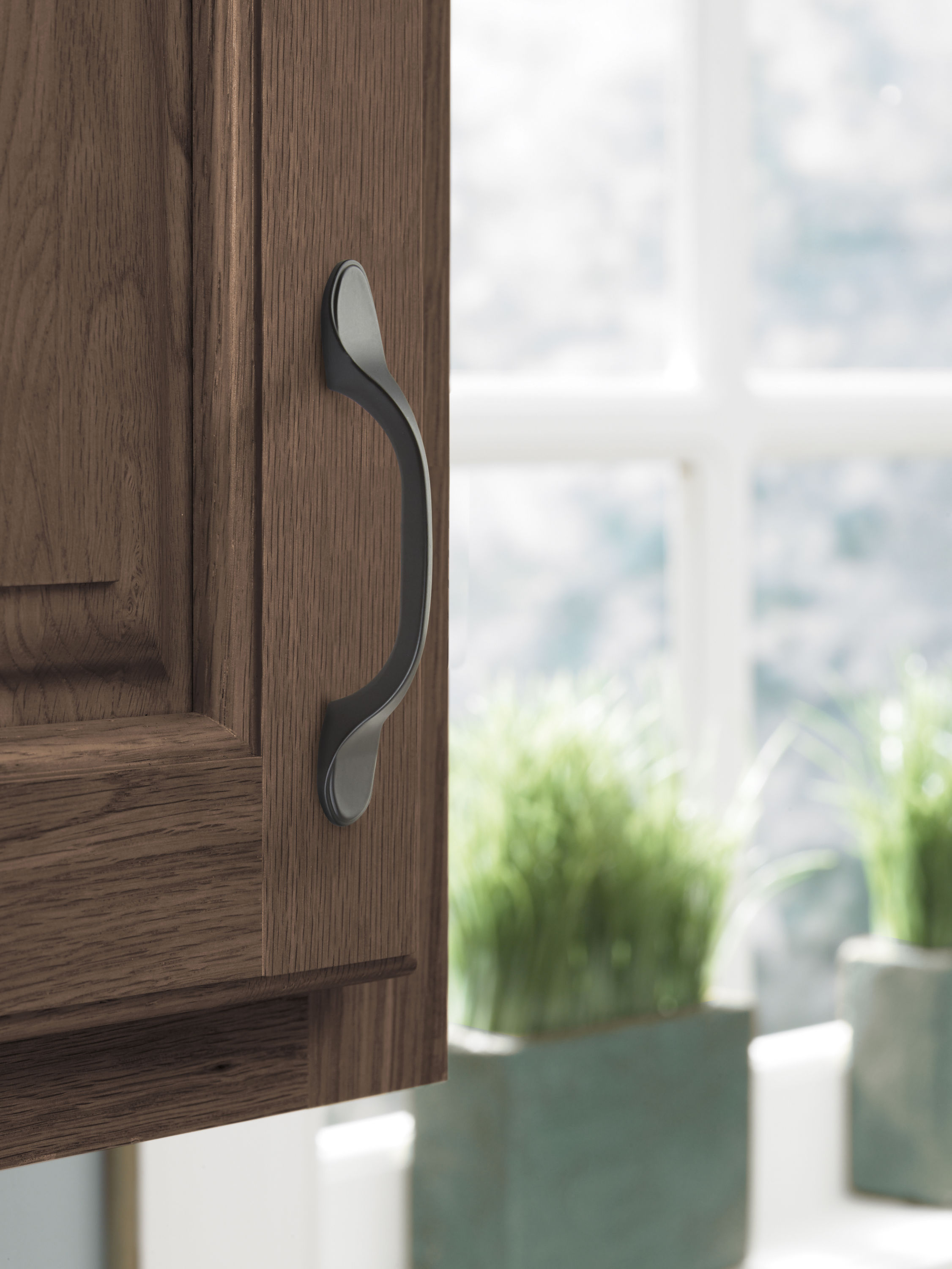 Matte Black Traditional 5" Cabinet Bar Pull with Mounting Hardware