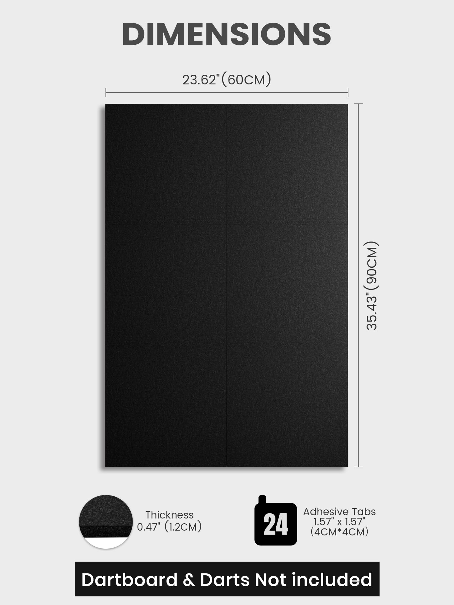 Aoibox LAB3ZDZ3 dartboards - View #2