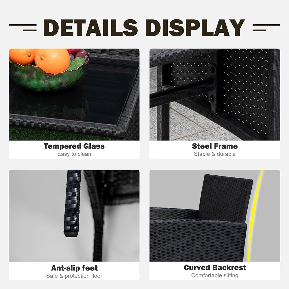 Grearden LS-ZHNF2109-LB Patio-Conversation-Sets - View #4