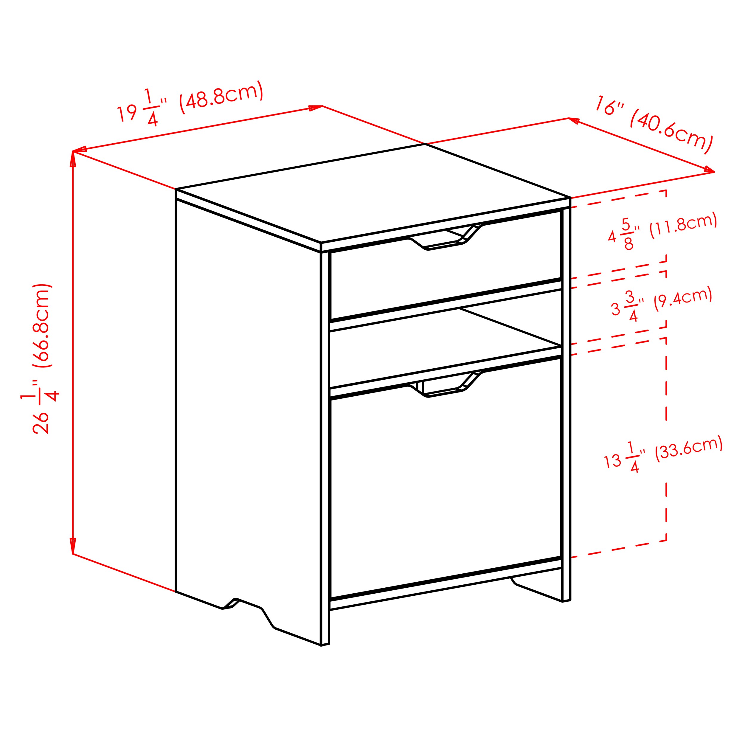 Winsome Wood 10626 Storage-Drawers - View #13