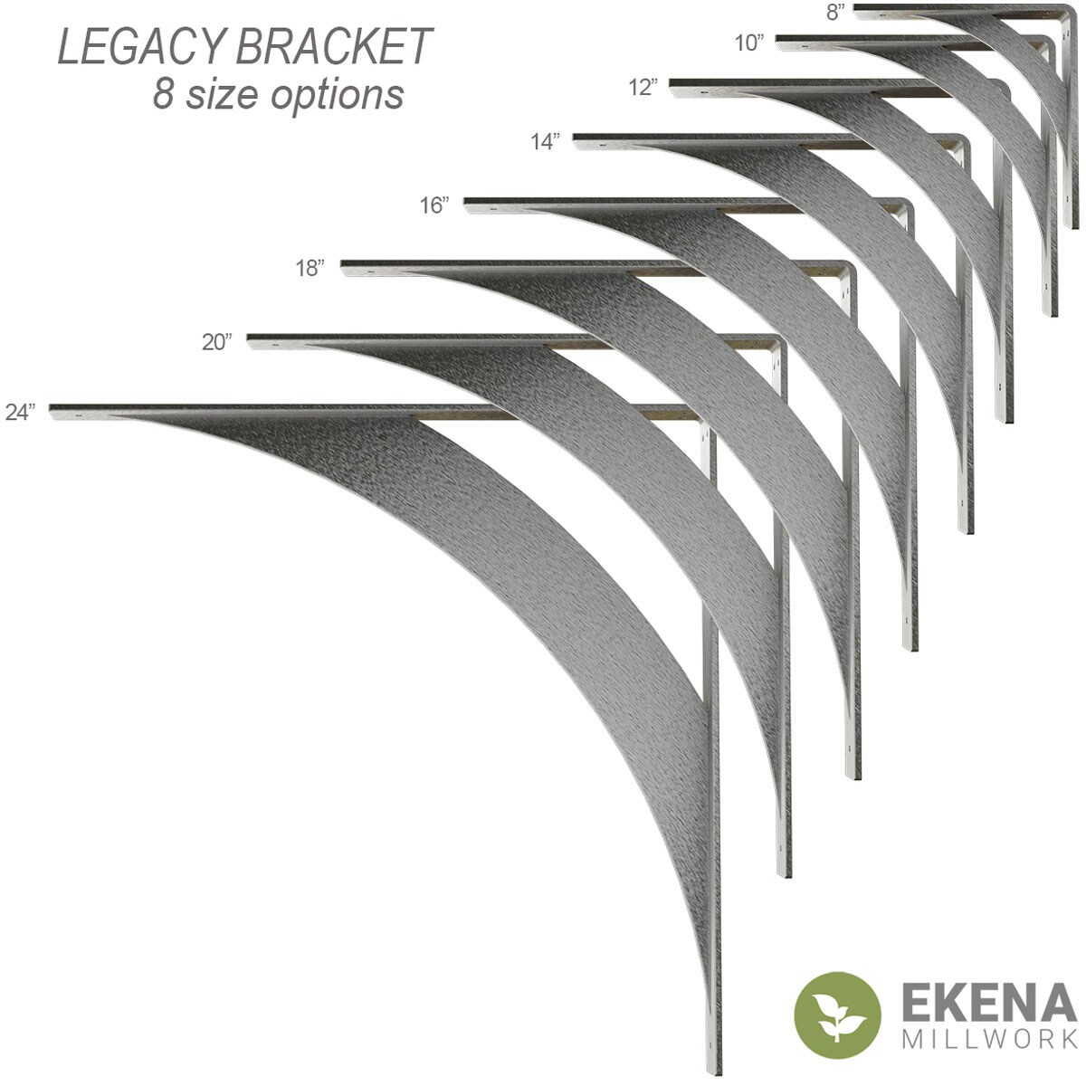 Ekena Millwork BKTM02X14X14LEPWH Mending-Plates-Brackets-Braces - View #13