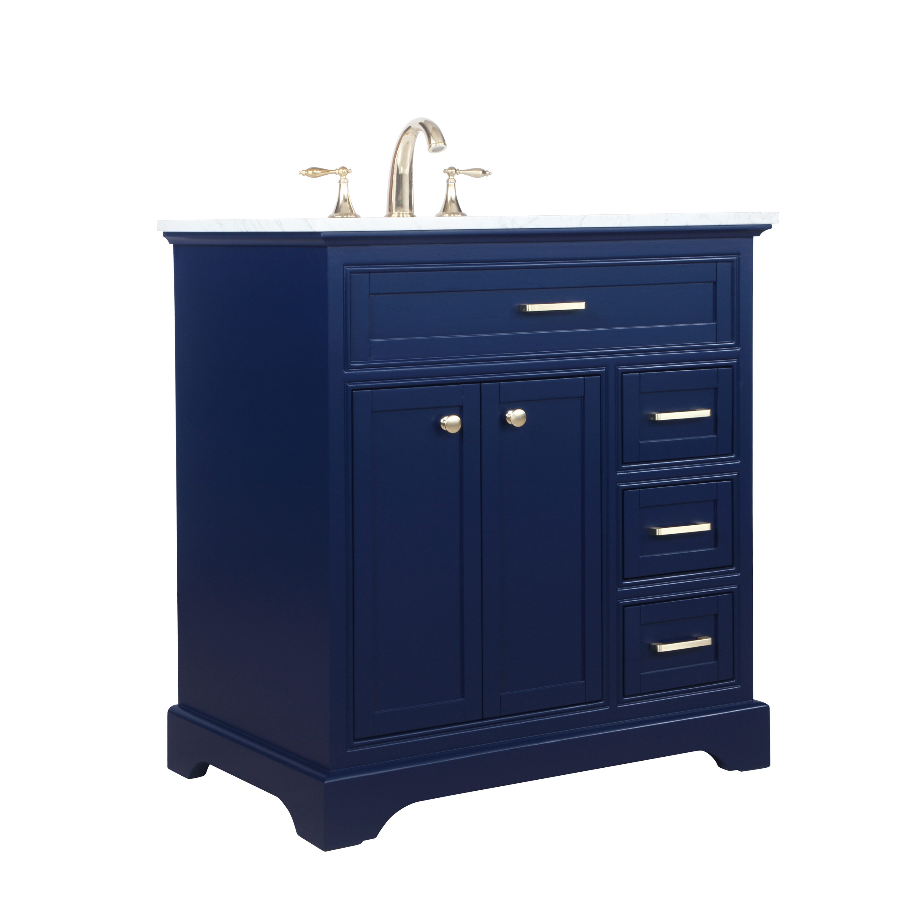 Elegant Decor HF45096BL Bath-Vanity-Combo - View #8