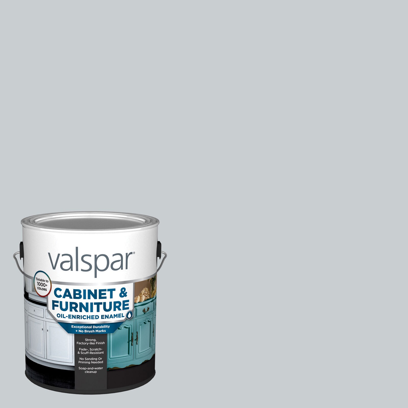 Valspar SW7662-740150 Cabinet and Furniture Satin Evening Shadow SW7662 Enamel ( 1-gallon )