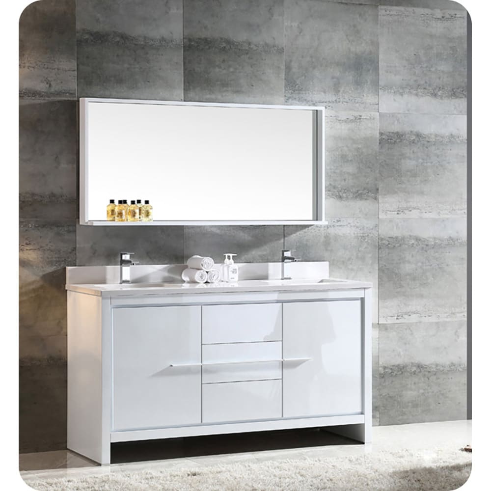 Fresca FCB8119WH-CWH-U Bath-Vanity-Combo - View #8