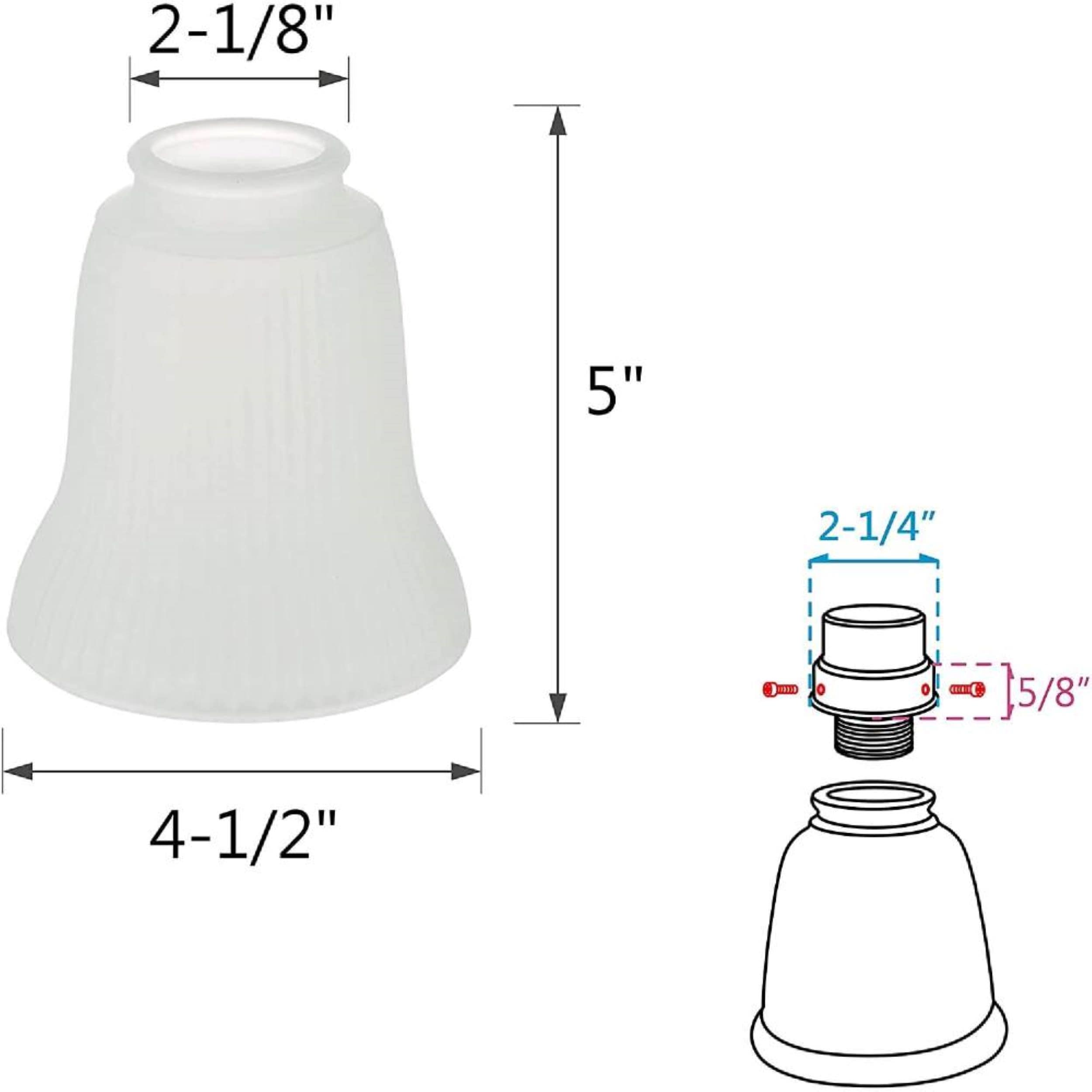 Aspen Creative Corporation 23162-4 Light-Shades - View #3