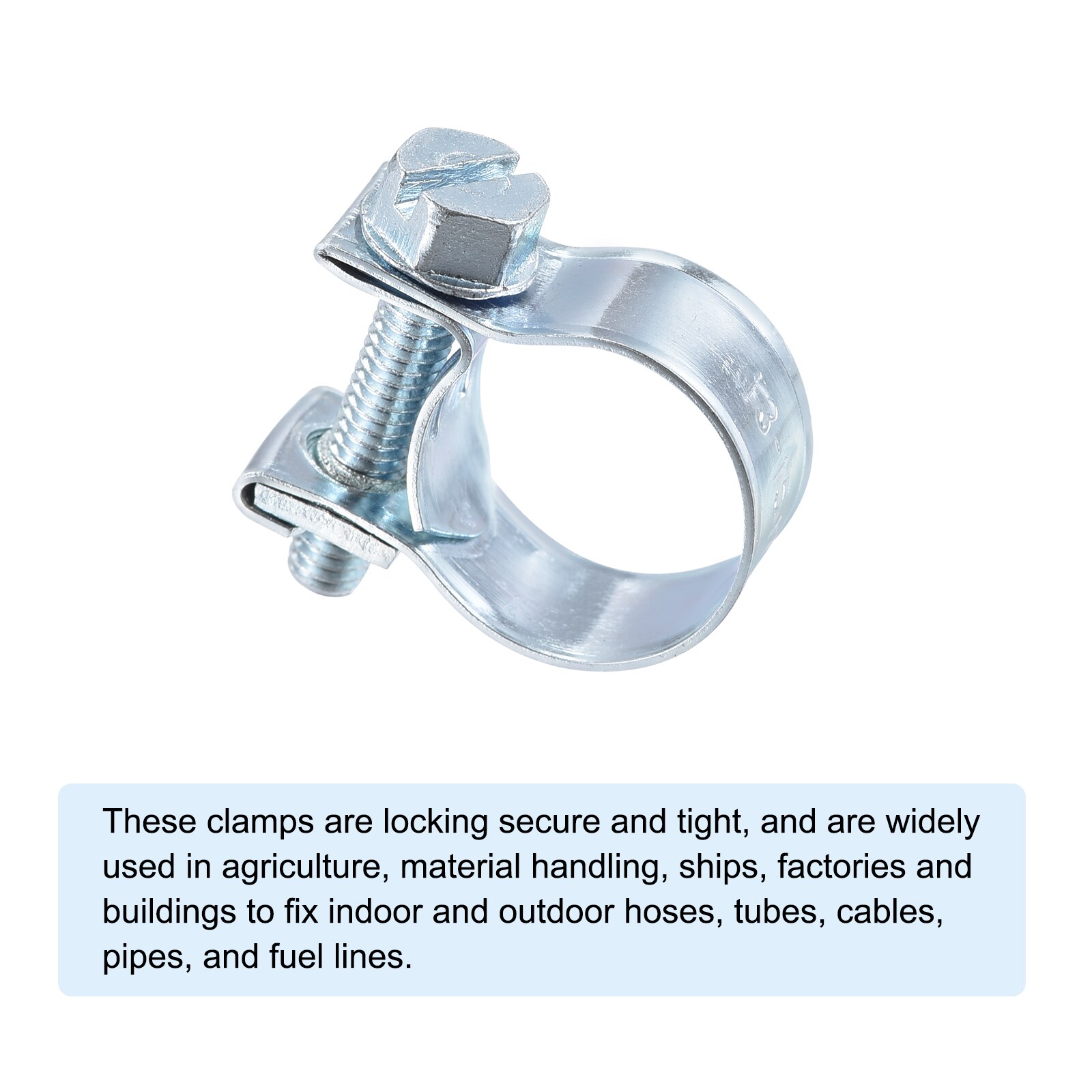Unique Bargains S25120302UX0571 Pipe-Support-Clamps - View #4