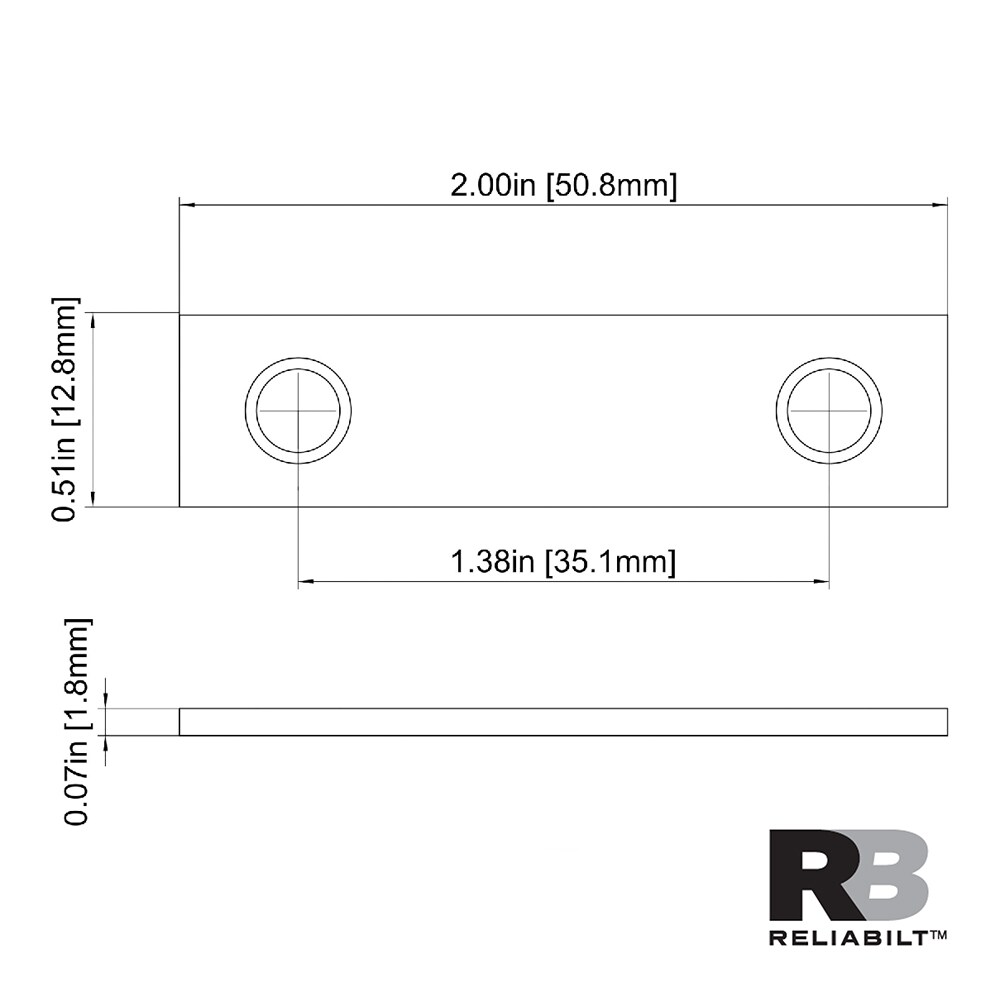 RELIABILT 605766 Mending-Plates-Brackets-Braces - View #6