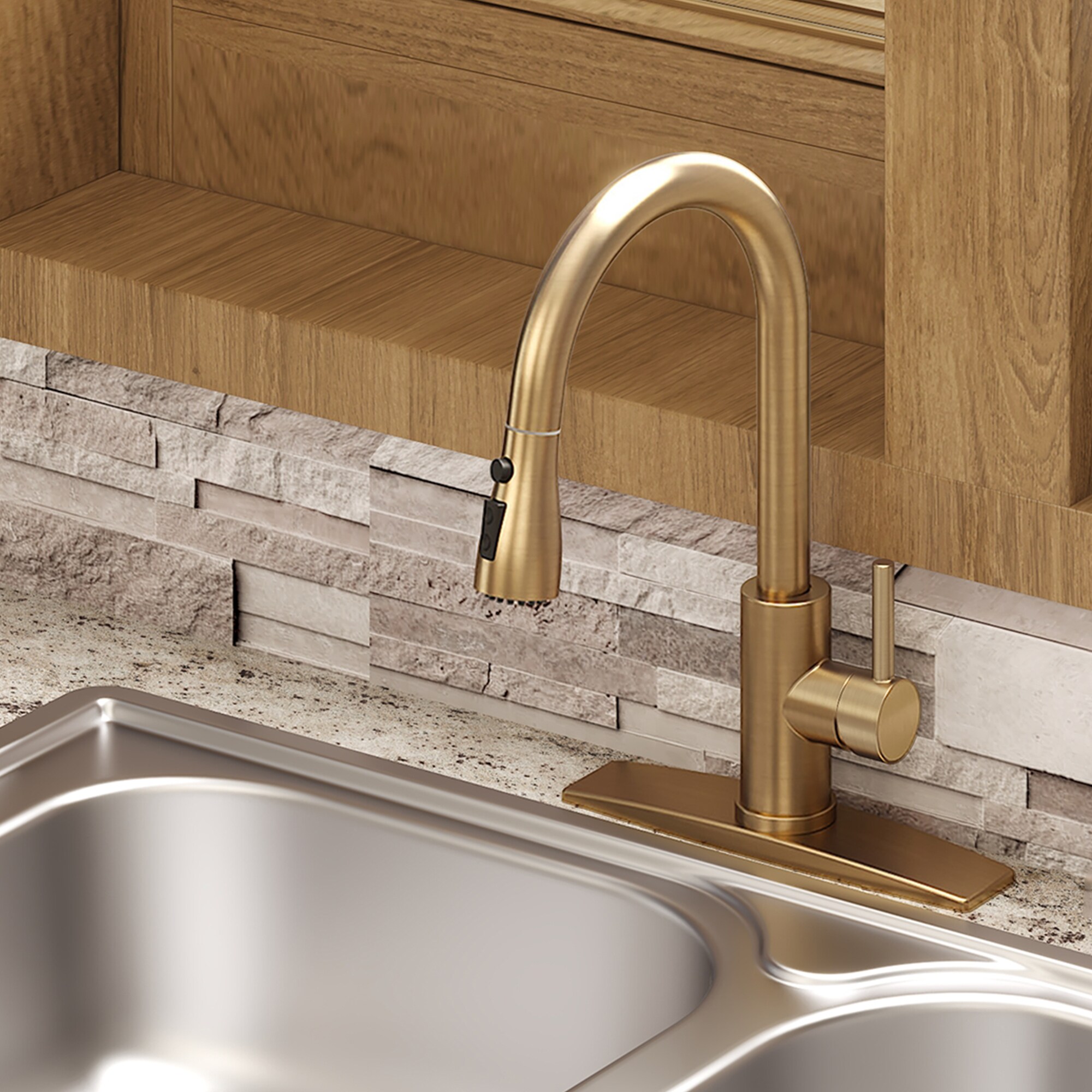 FORIOUS LL003G Kitchen-Faucets - View #7