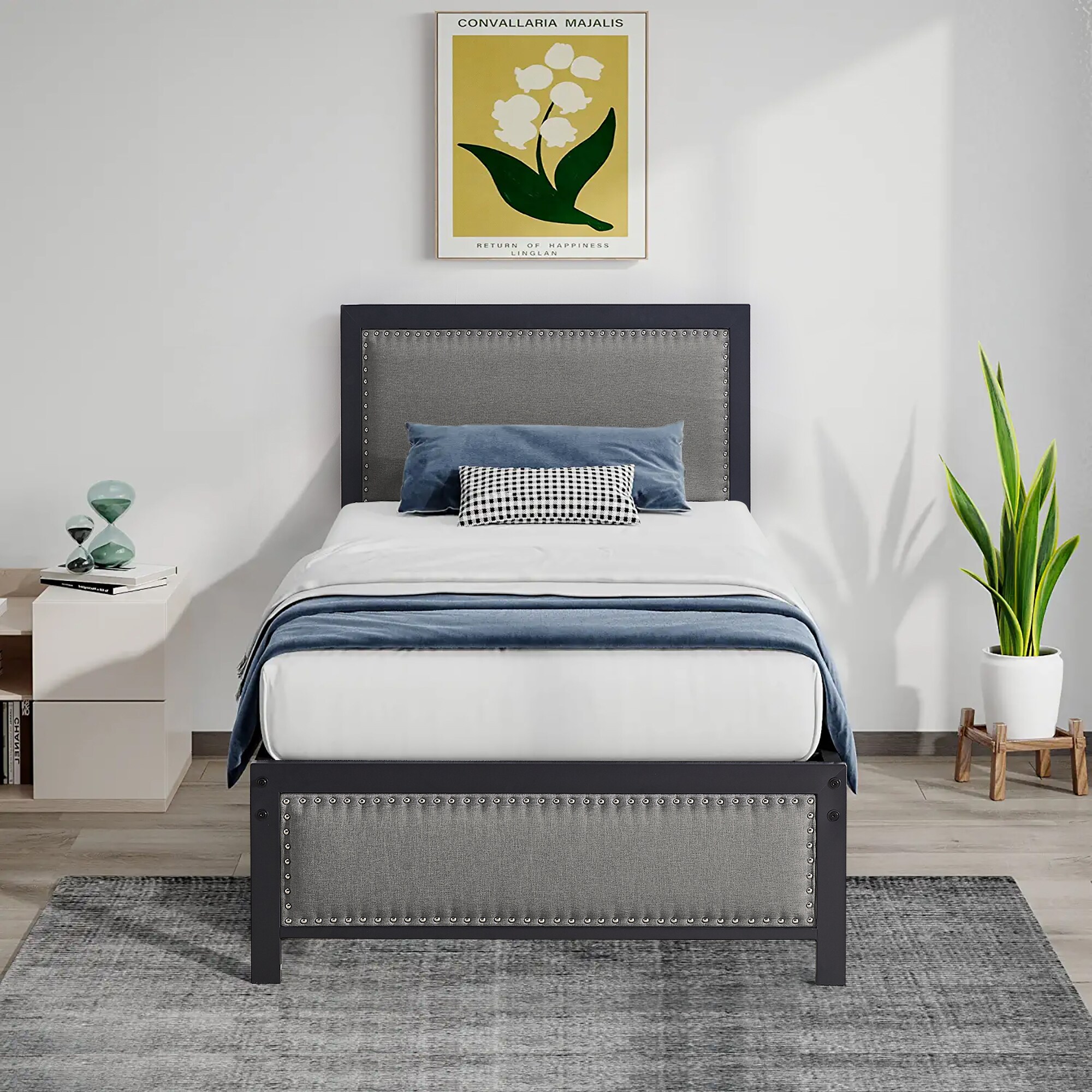 Vecelo LOE-T35-GRY beds - View #8