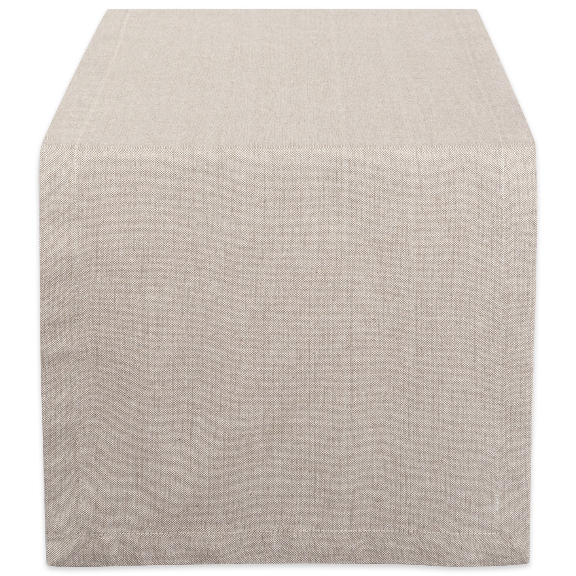 DII  Stone Chambray 14x108in Table Runner