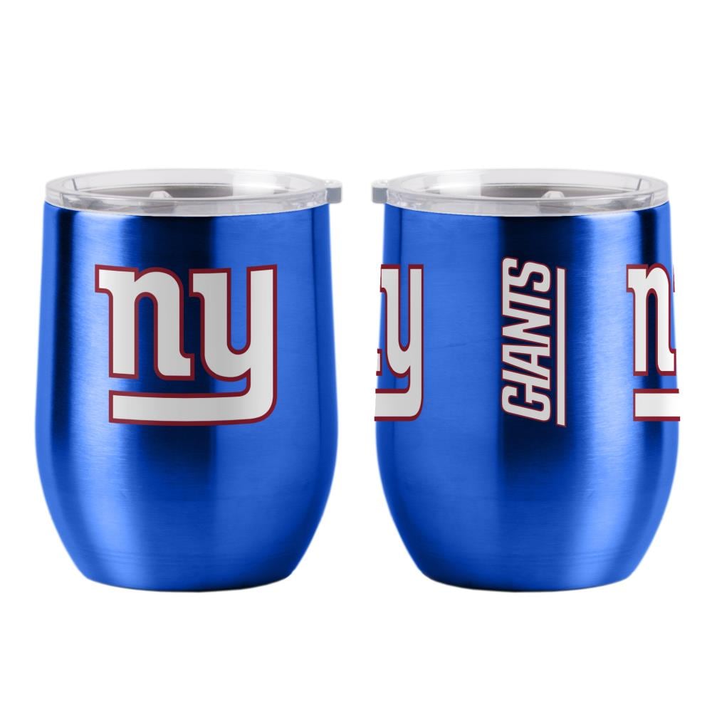 Logo Brands New York Giants 16-fl oz Stainless Steel Blue Cup Set of: 1 at