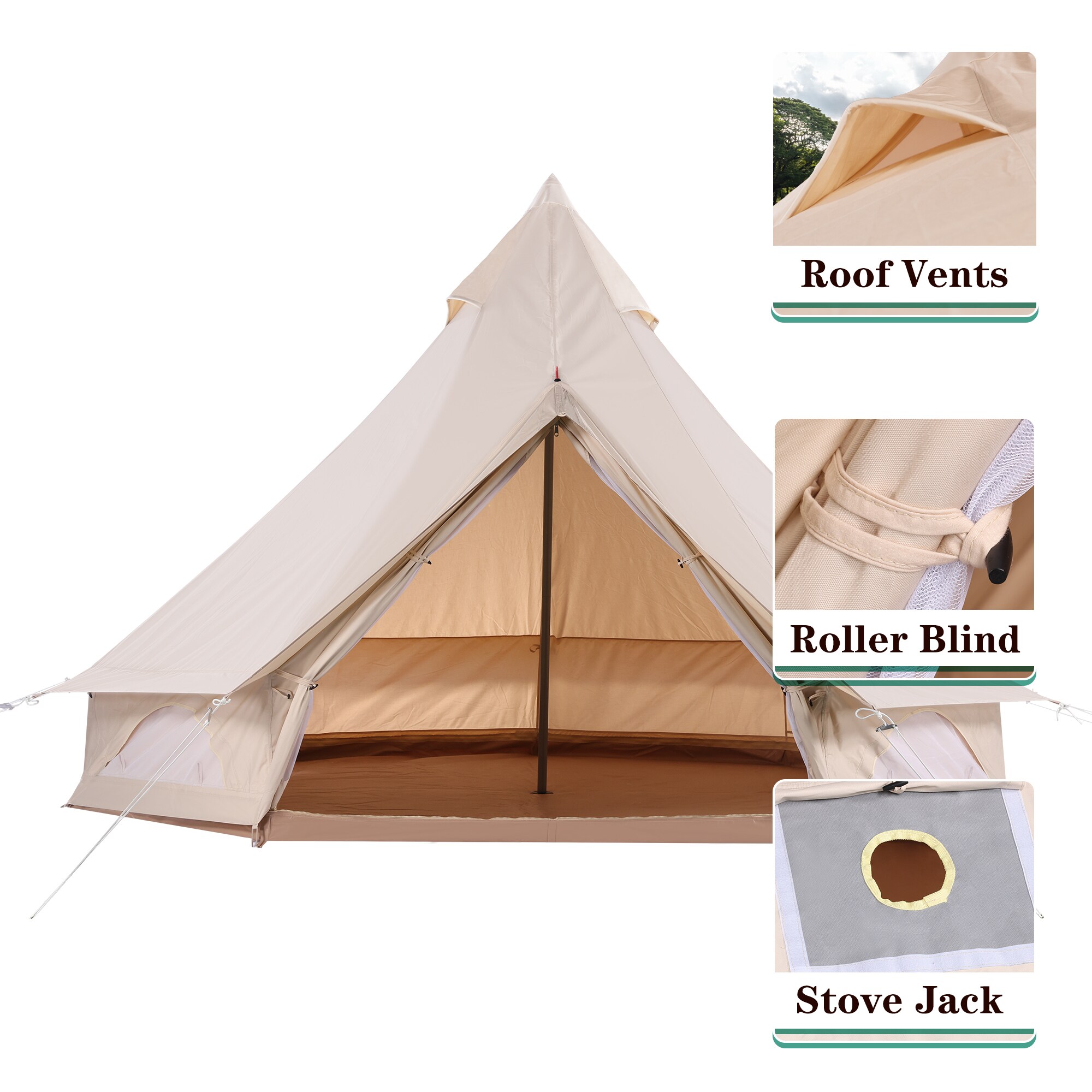 GARSING LD-CBT4M-W tents - View #2
