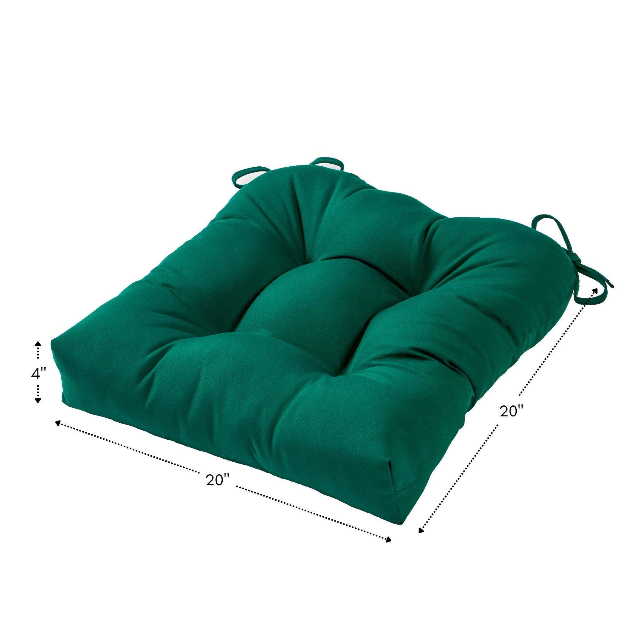 Greendale Home Fashions SC4800-FOREST Patio-Furniture-Cushions - View #8