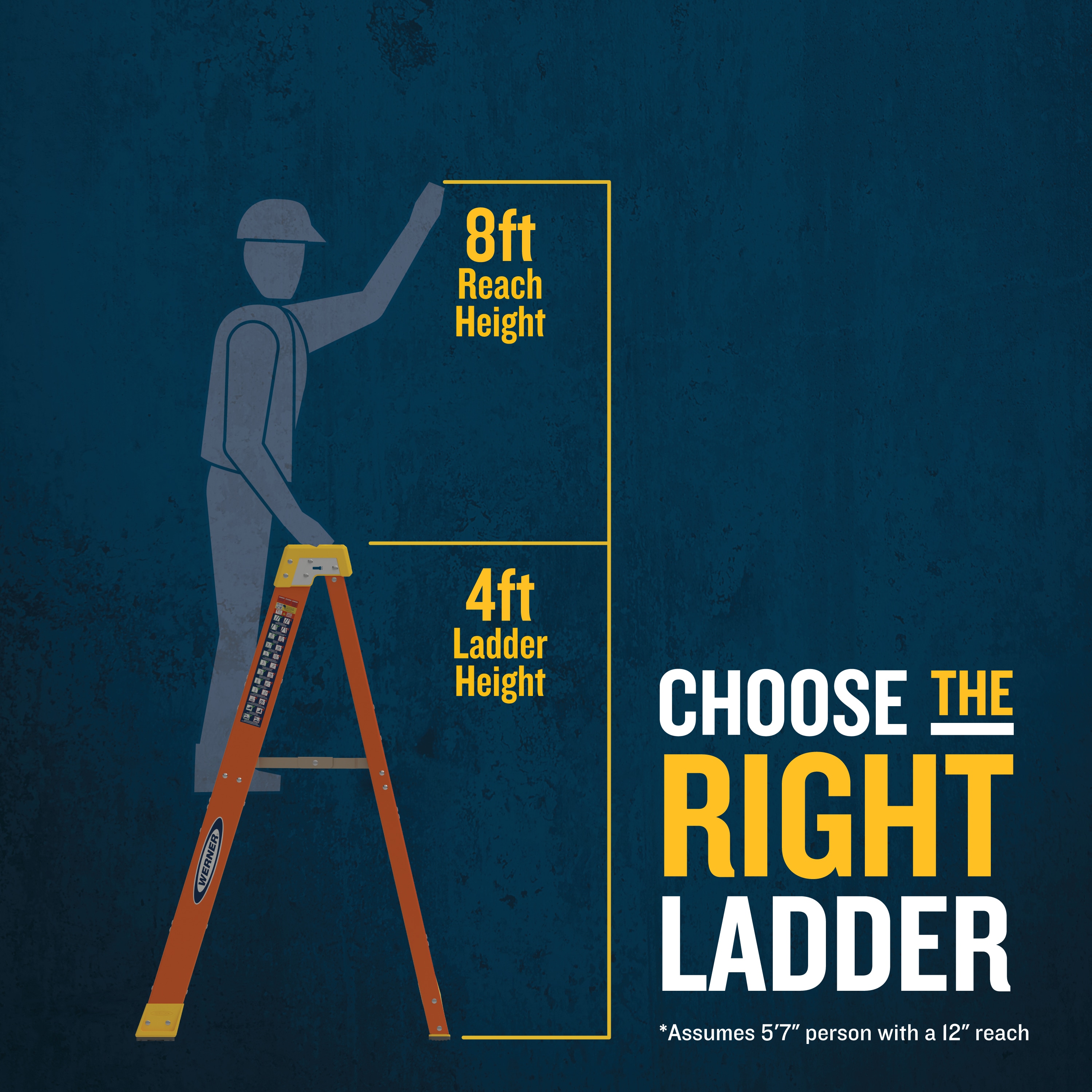 Werner NXT1A04 Step-Ladders - View #3