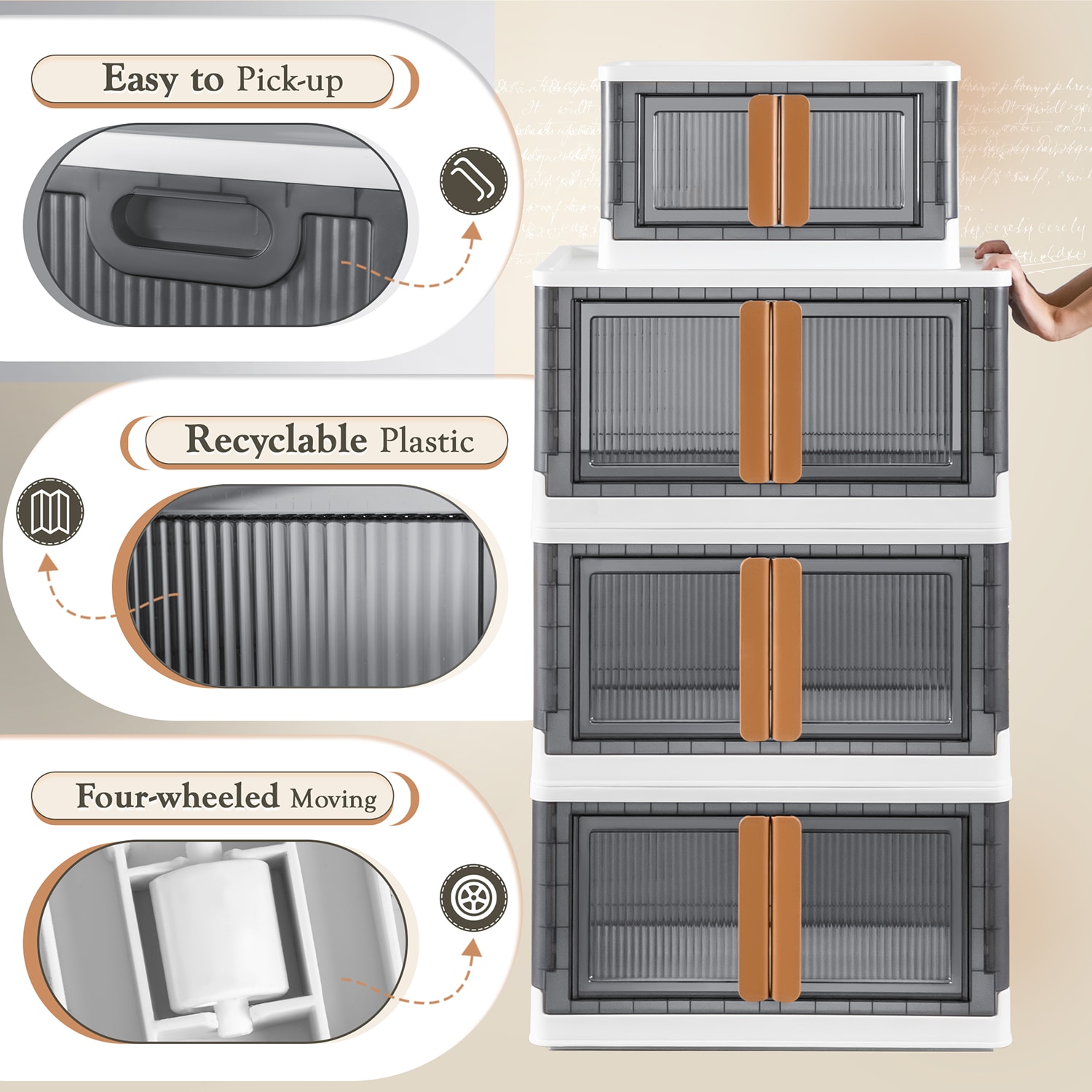 Vineego LS-CB23-0172-L2OG-2 Bins-Baskets - View #4