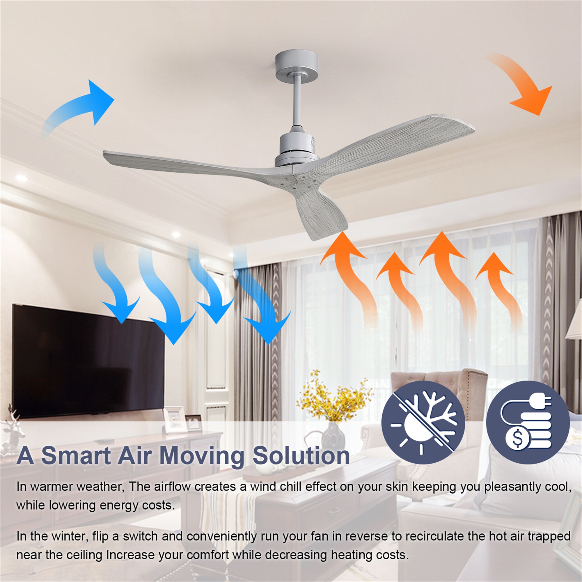 BABOOM BOM-P254264-OR Ceiling-Fans - View #5