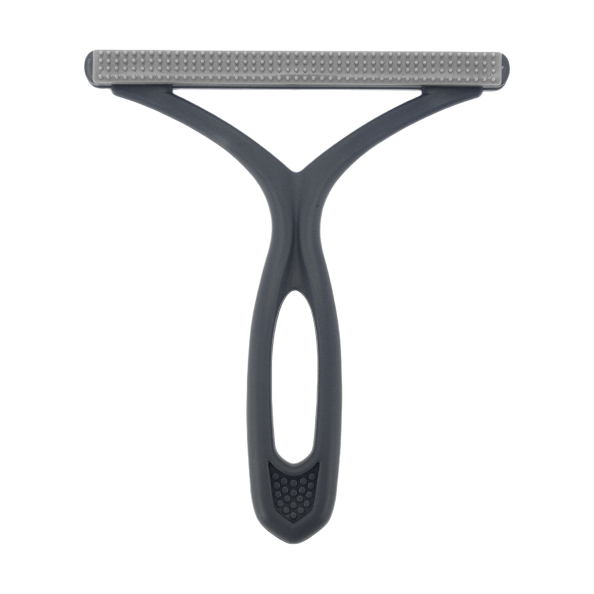 Unique Bargains Durable Double-Sided Pet Hair Remover Navy Blue 1pc