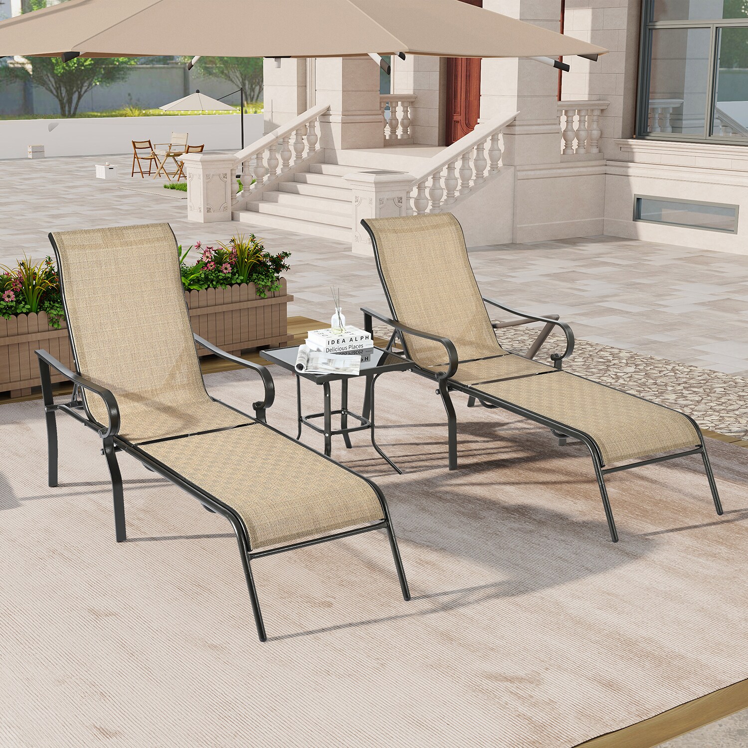 SINOFURN SYB840010BK Patio-Chairs - View #3