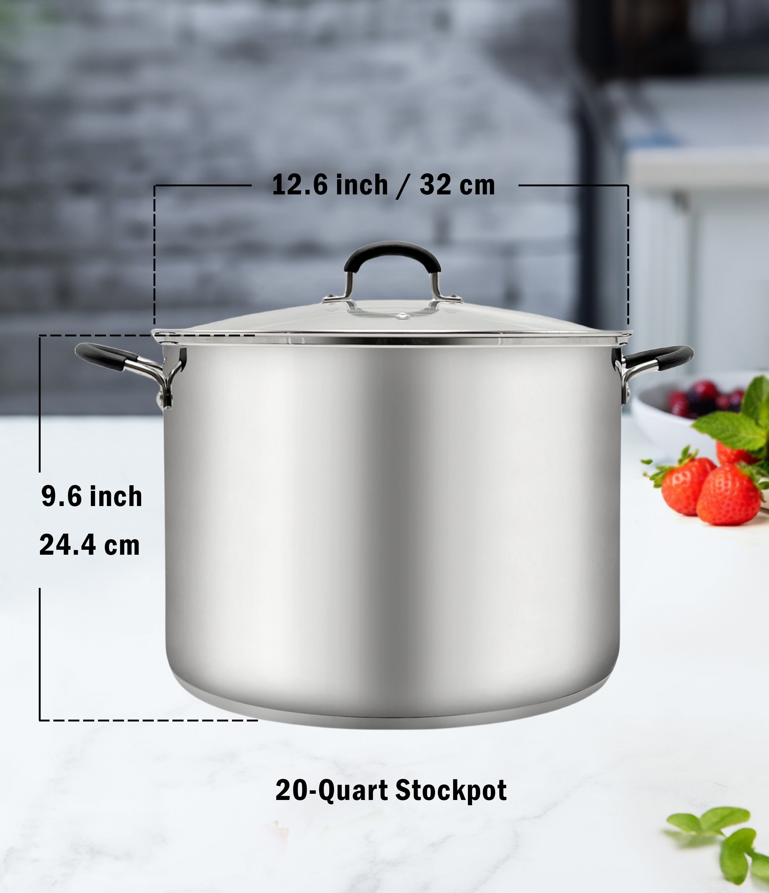 Cook N Home 02759 Stock-Pots - View #2