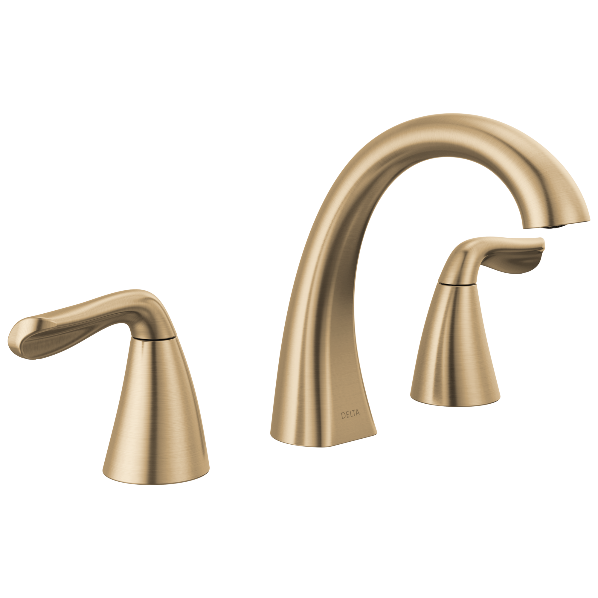 Delta champagne bronze bathroom faucet