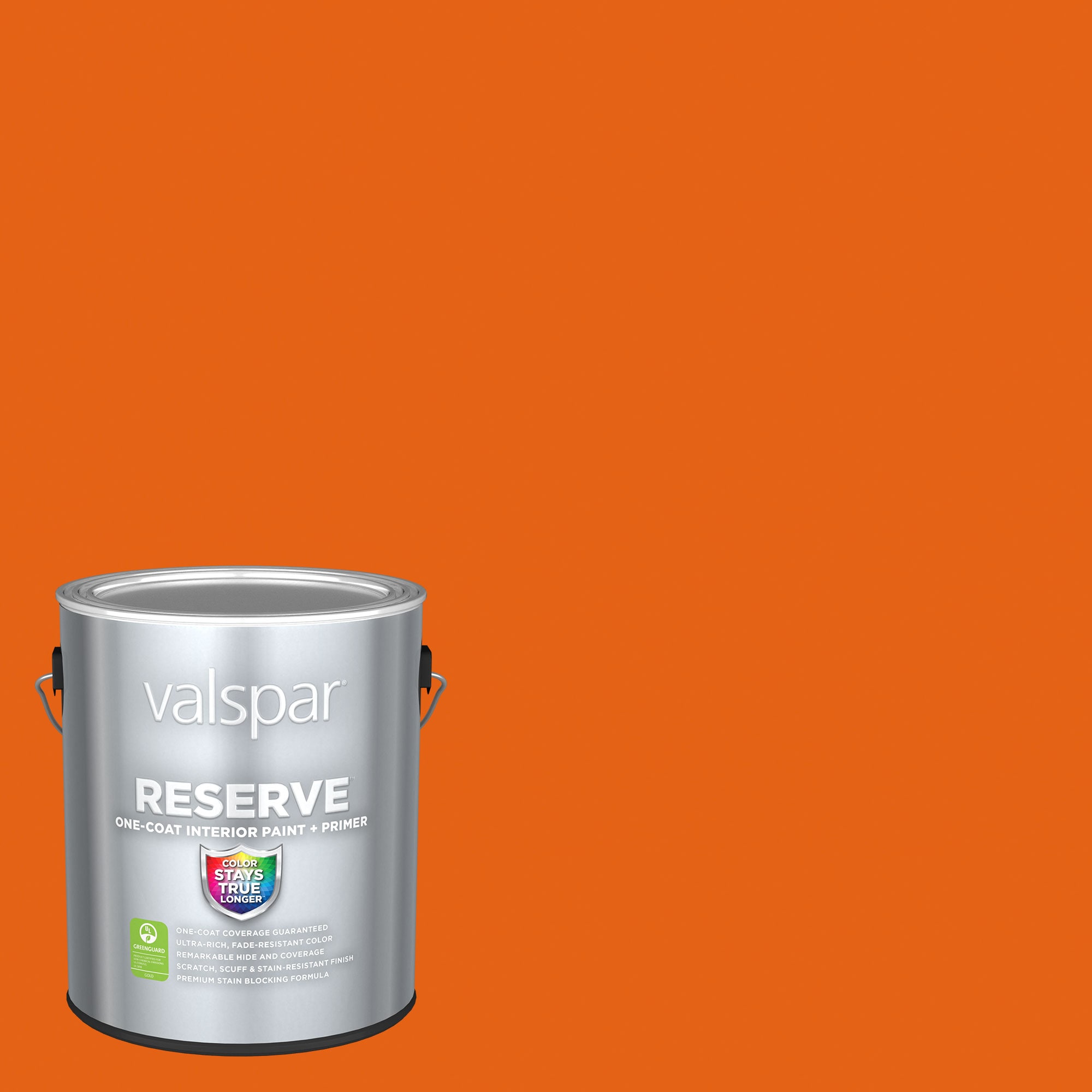Valspar 2010-2-2916576 Reserve Eggshell Island Orange 2010-2 Latex Interior Paint Paint + Primer ( 1-gallon )