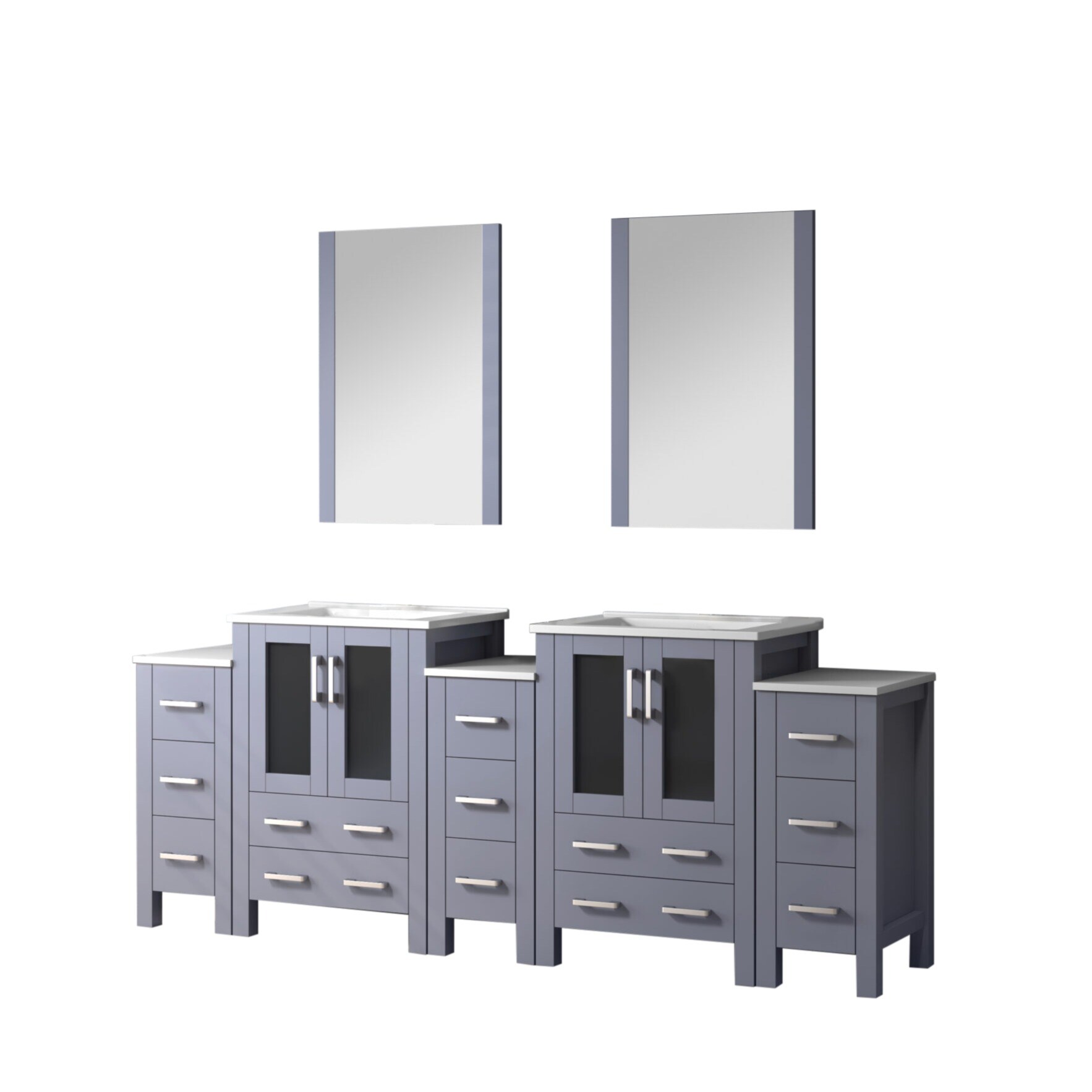 Lexora LV341884SBESM22 Bath-Vanity-Combo - View #4