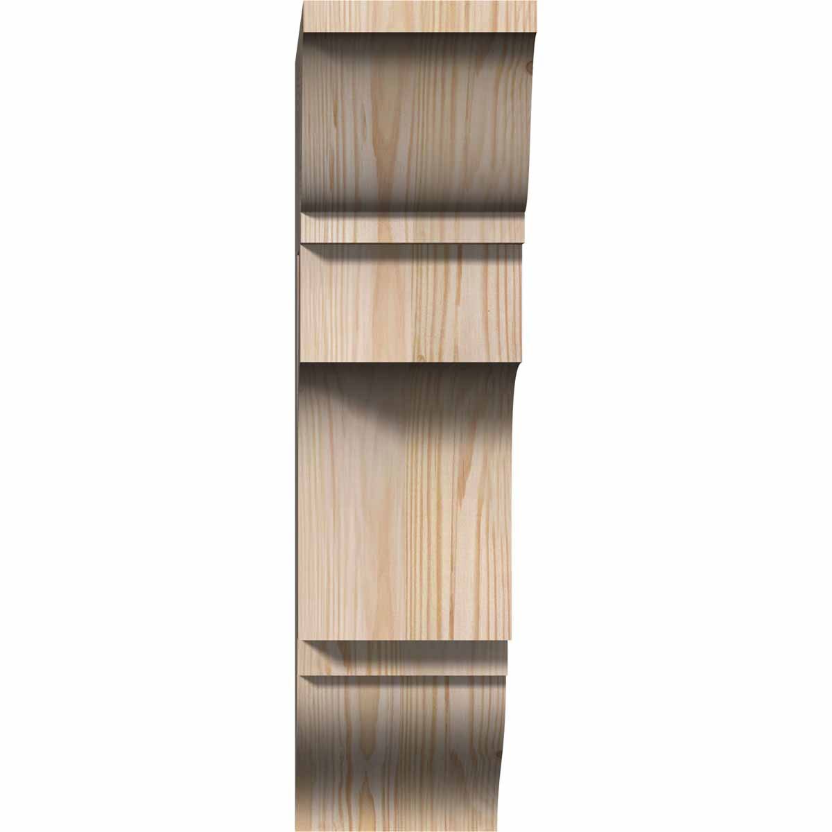 Ekena Millwork BKT06X18X22WTL01SDF Exterior-Brackets-Braces - View #2
