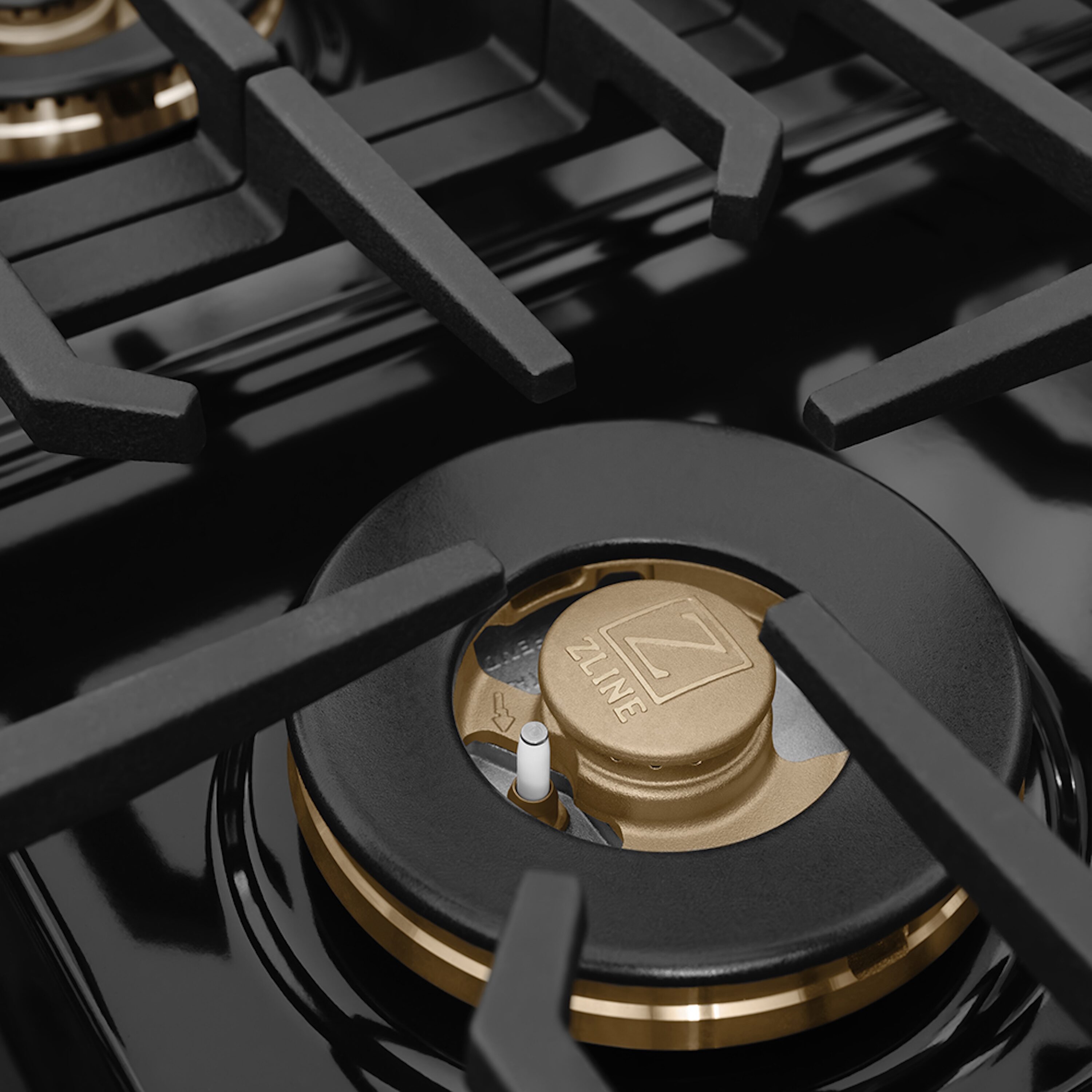 ZLINE KITCHEN & BATH PSGRB-48 Double-Oven-Gas-Ranges - View #11