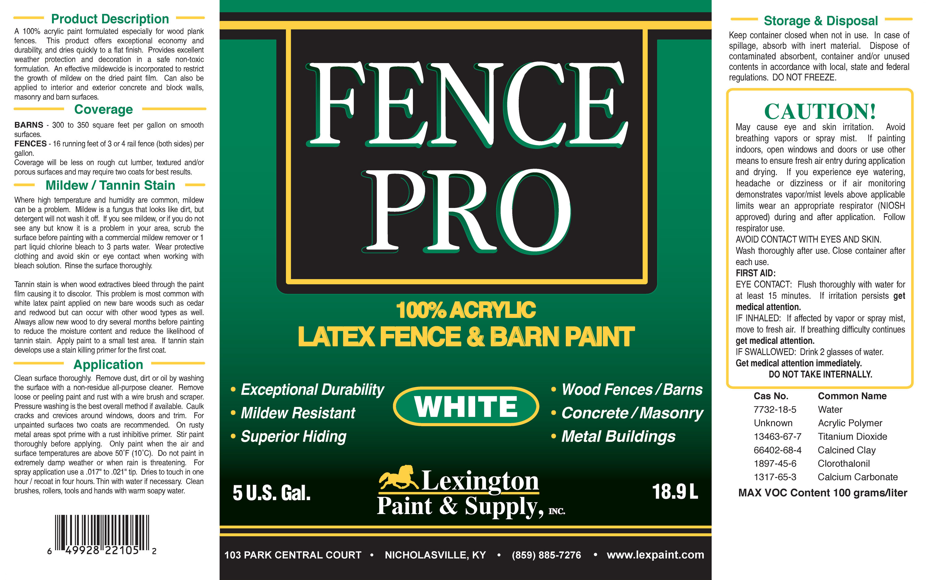 Lexington Paint & Supply 221 Exterior-Paints - View #3