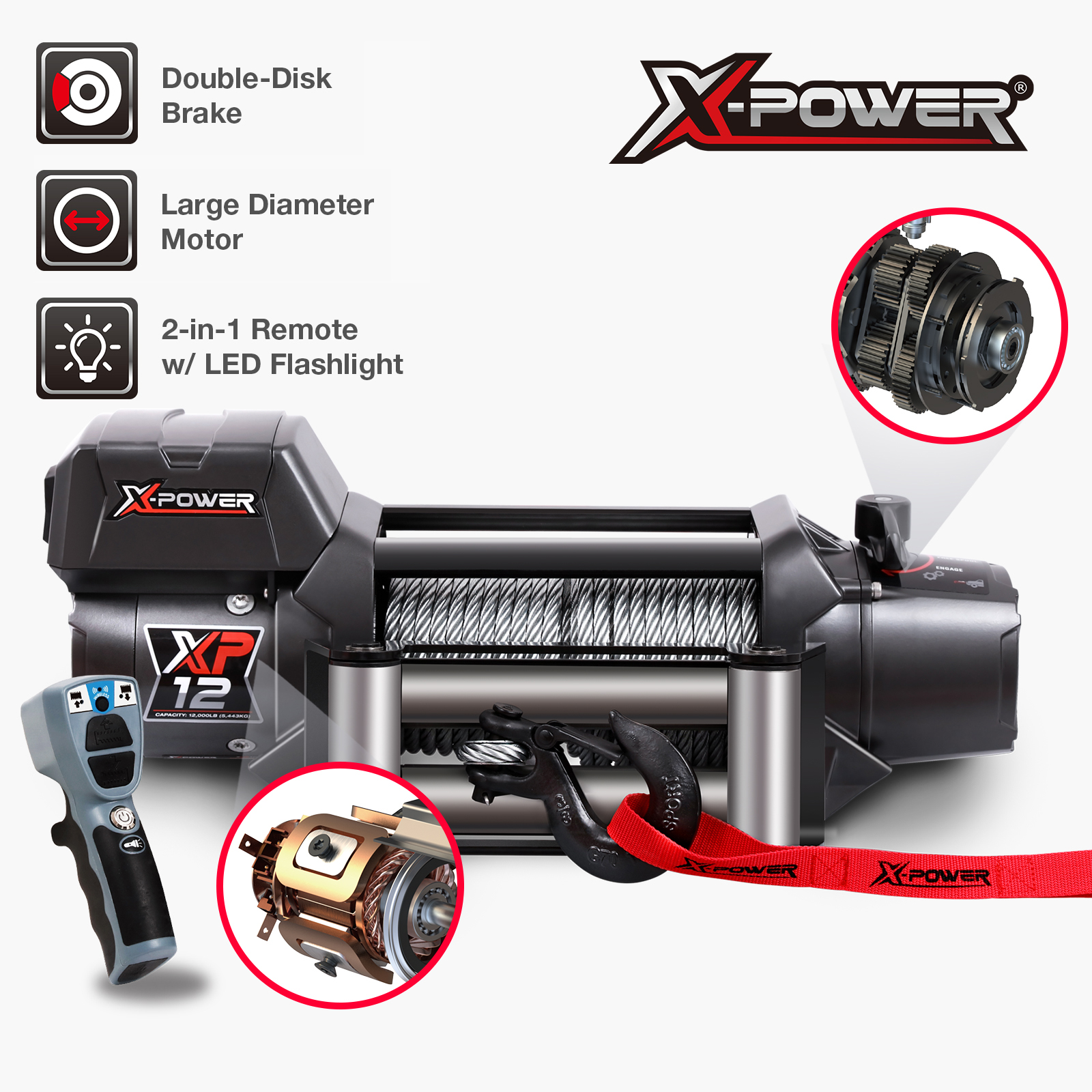 X-POWER 10802003 Winches-Accessories - View #4