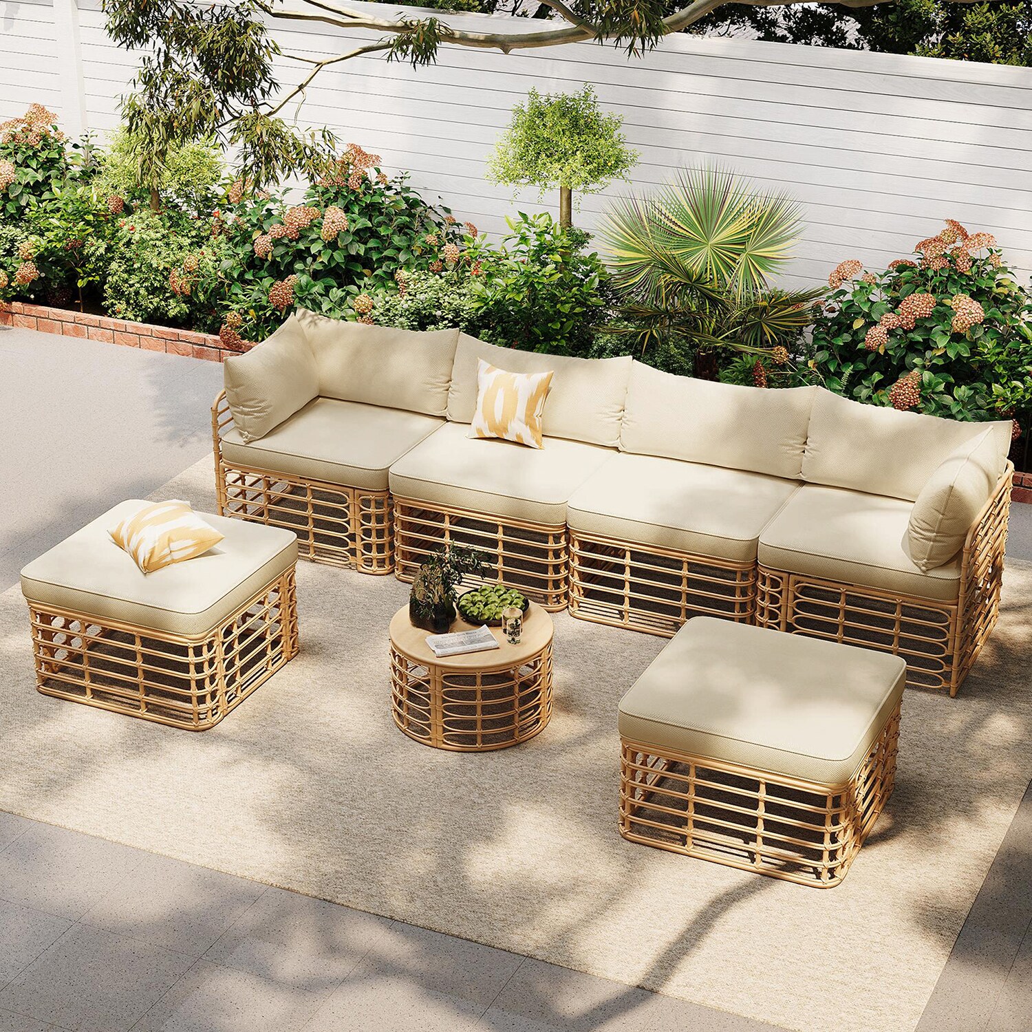 GZMR GZ-W874DS63 Patio-Conversation-Sets - View #2