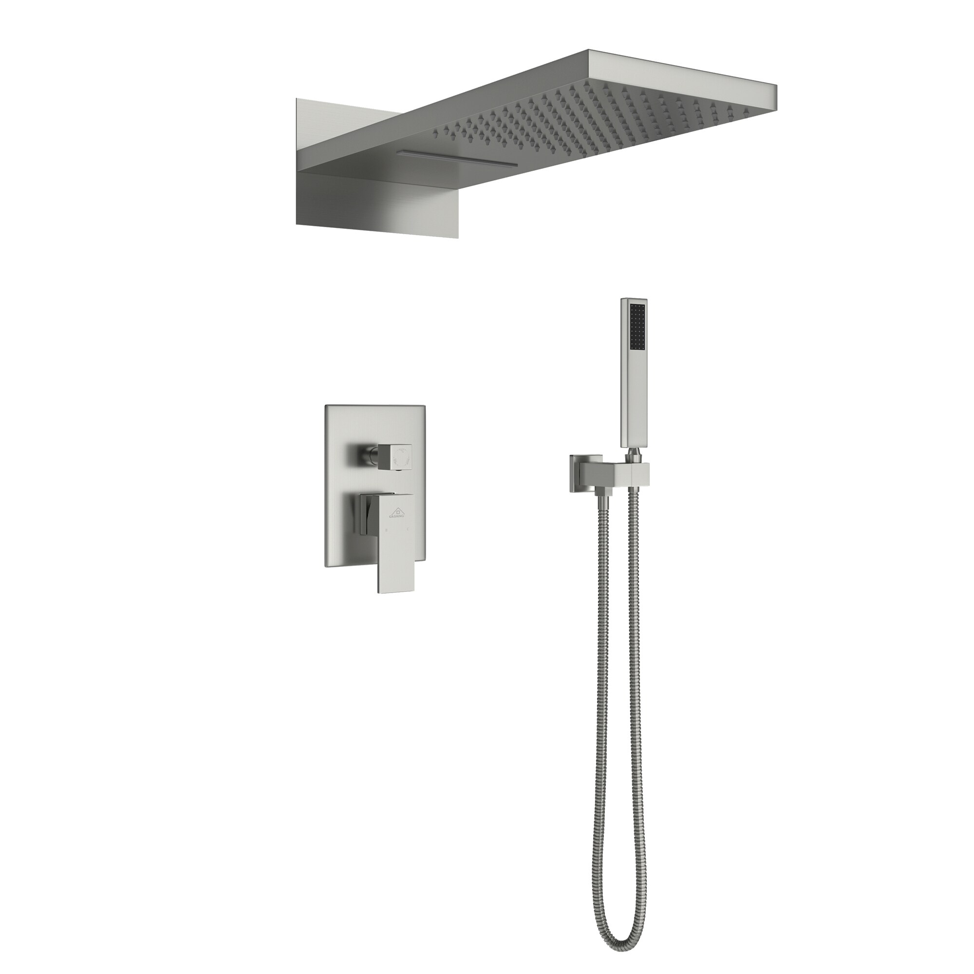 CASAINC M6630-A-22-BN Showerhead-Bar-Panels - View #12