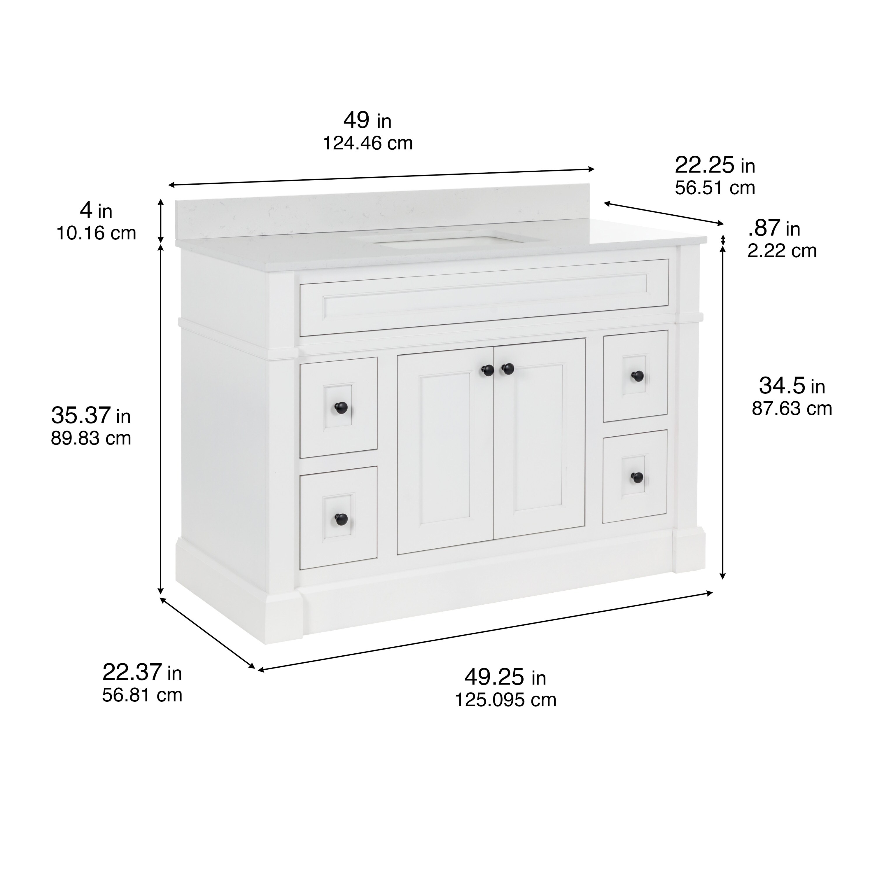 Diamond C48W30355 Bath-Vanity-Combo - View #4