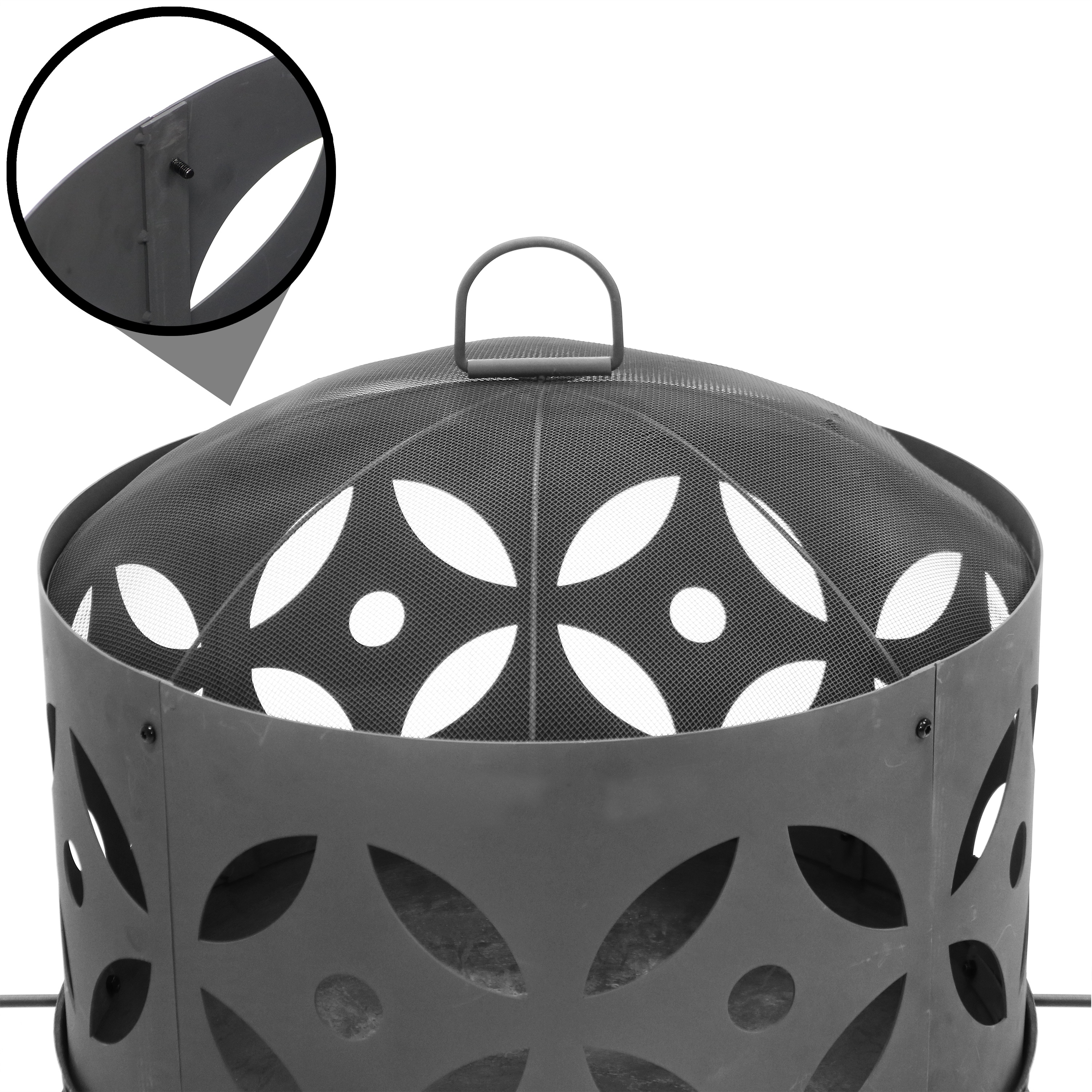 Sunnydaze Decor RCM-LG561N Outdoor-Woodburning-Firepits - View #6