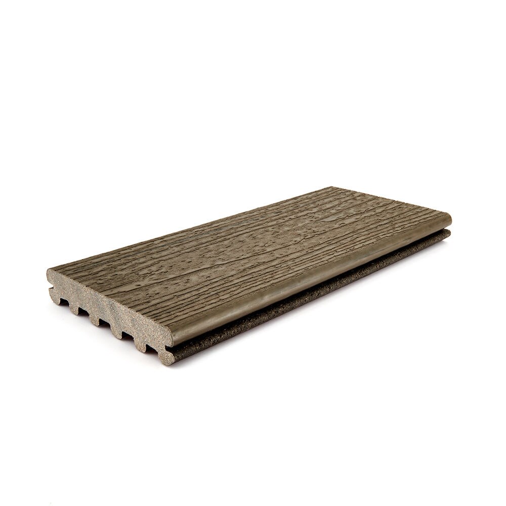 Trex Enhance Naturals 1 In X 6 In X 16 Ft Coastal Bluff Grooved Composite Deck Board In The 5183