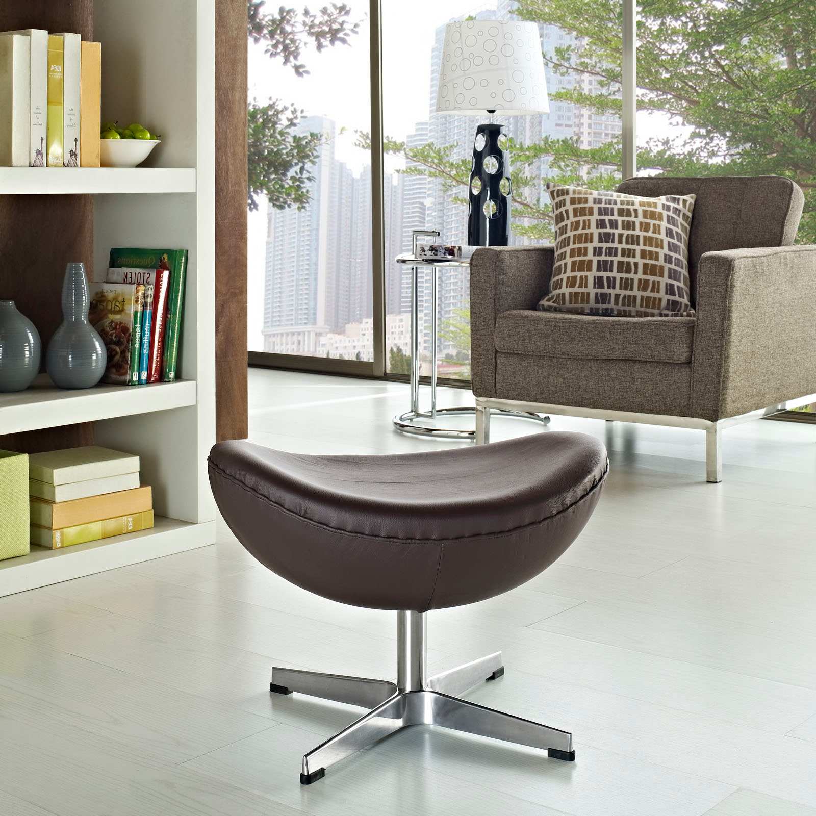 Modway EEI-264-BRN Indoor-Ottomans - View #2